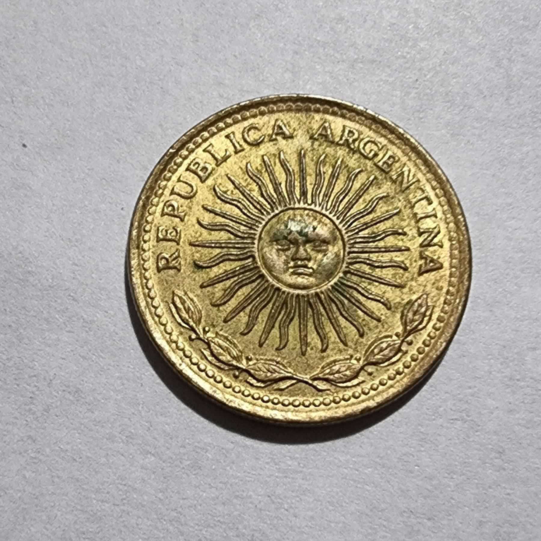 Anverso de 10 Pesos, 1978