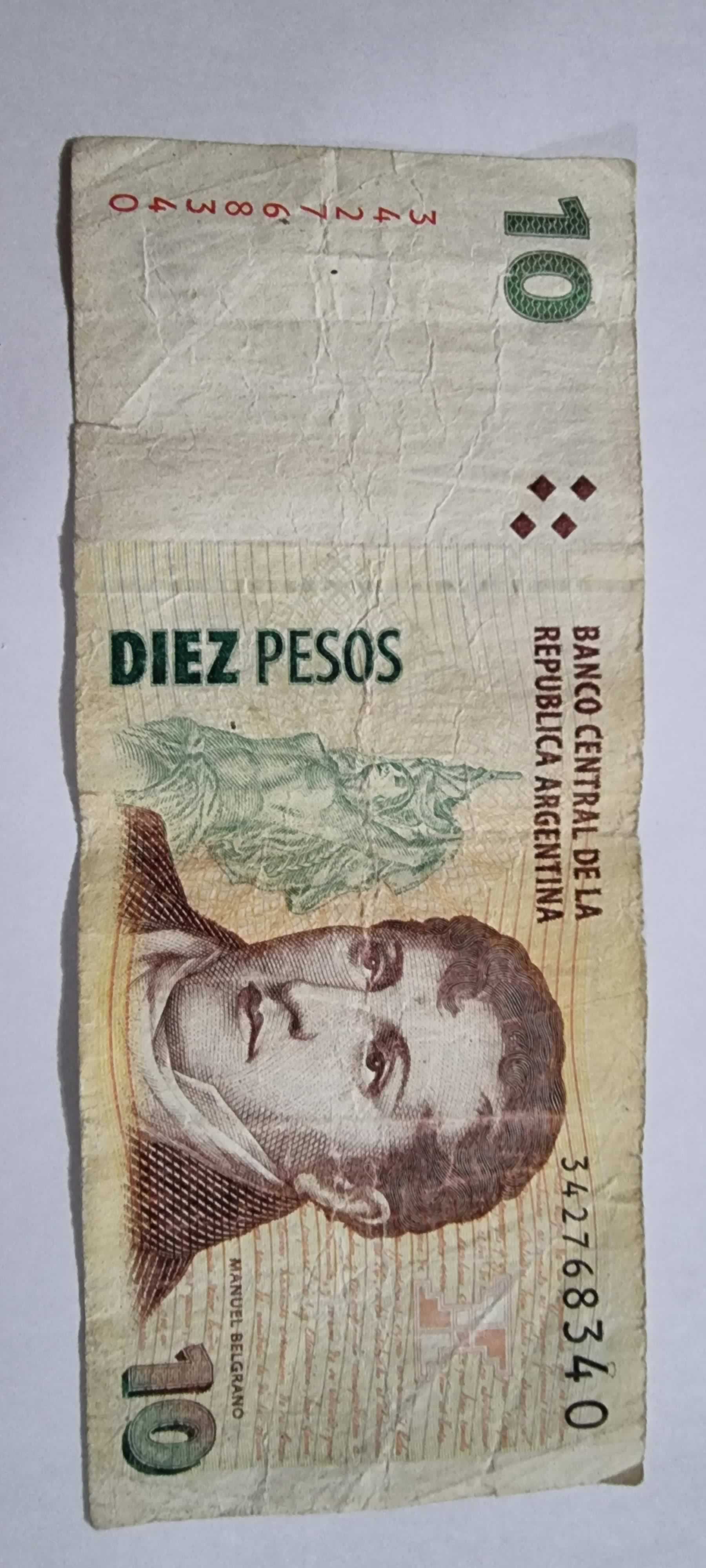 Anverso de 10 Pesos, 2011 / 2013