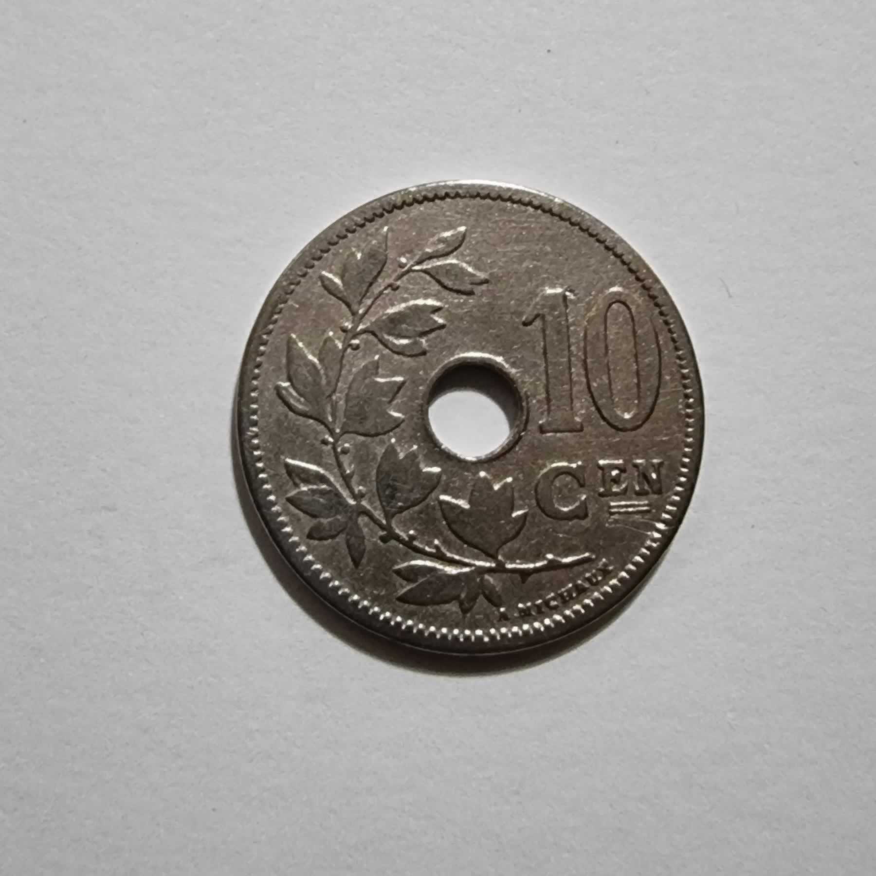 Reverso de 10 Centimes, 1903