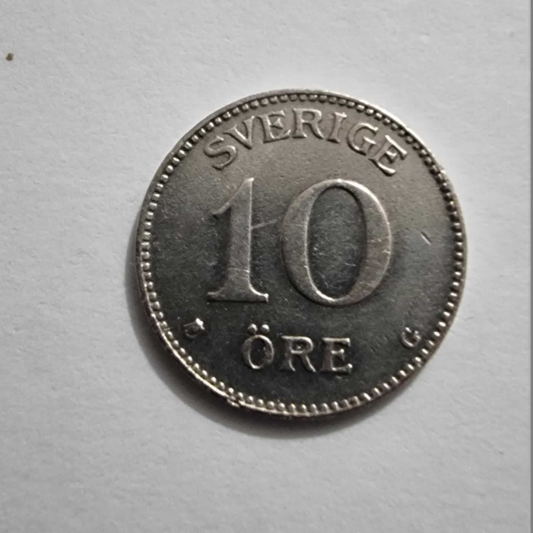 Reverso de 10 Ore, 1928 G
