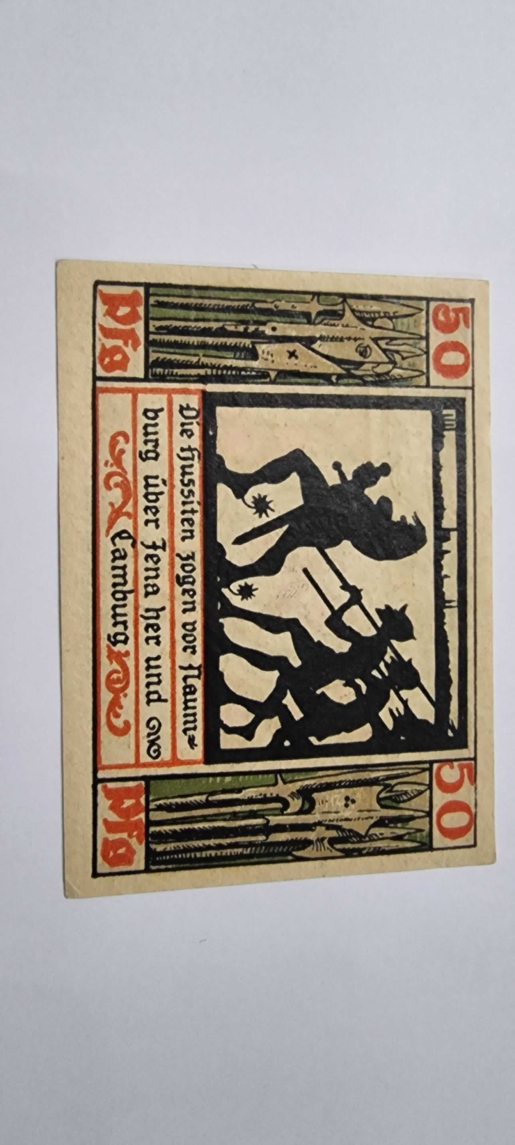 Reverso de 50 Pfennig, 1920
