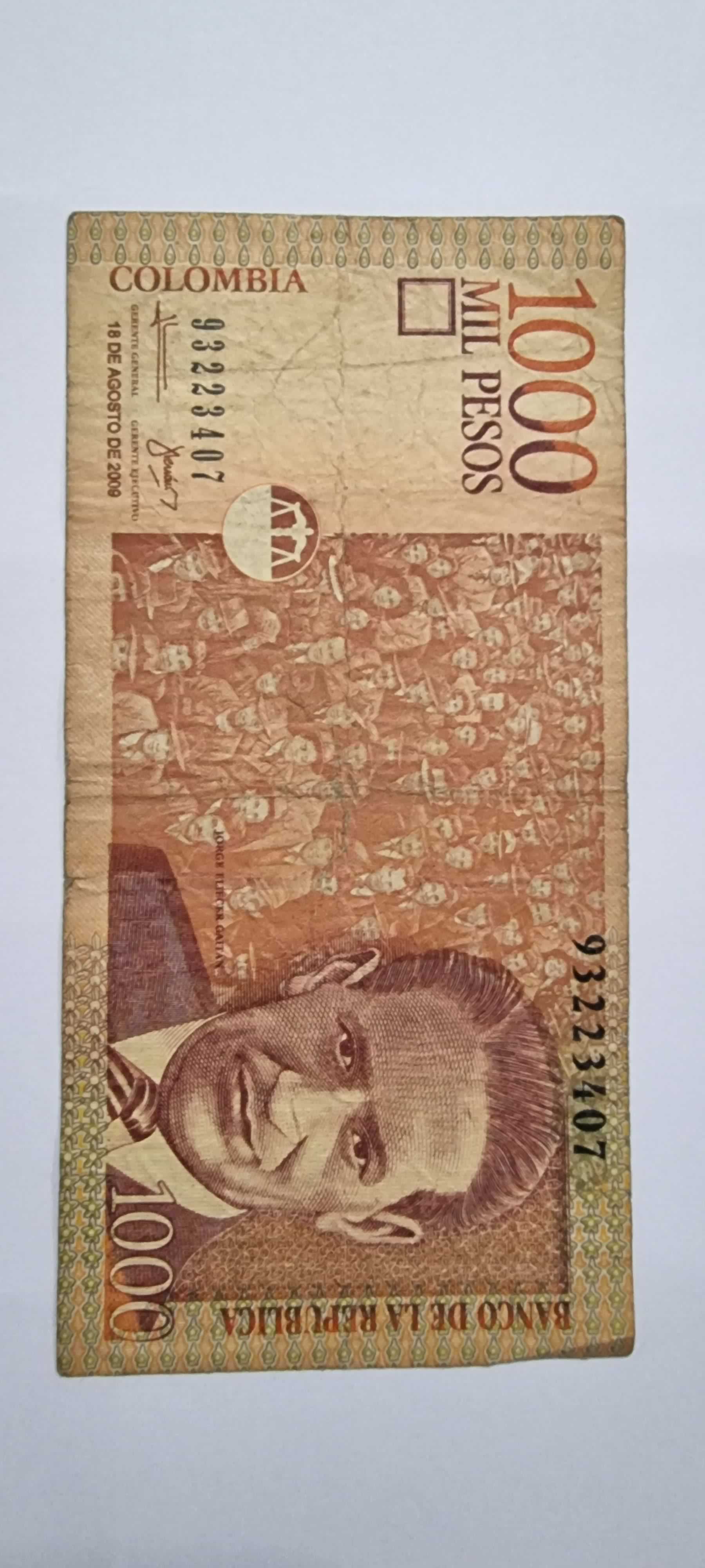 Anverso de 1000 Pesos, 2005