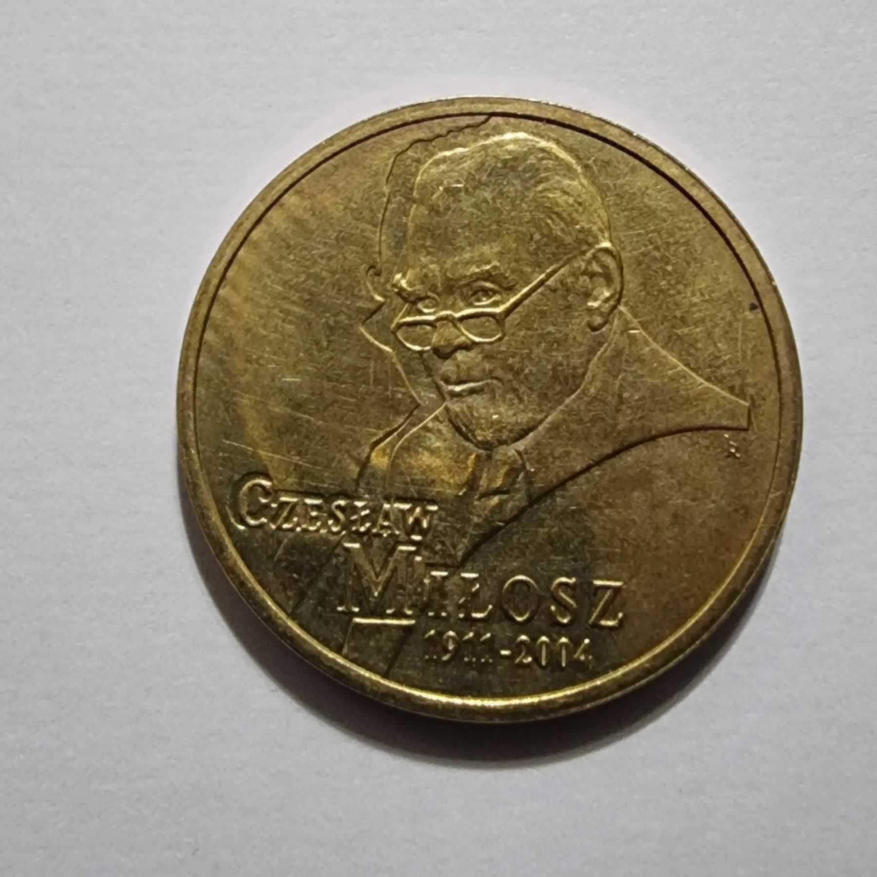Anverso de 2 Zlote, 2010
