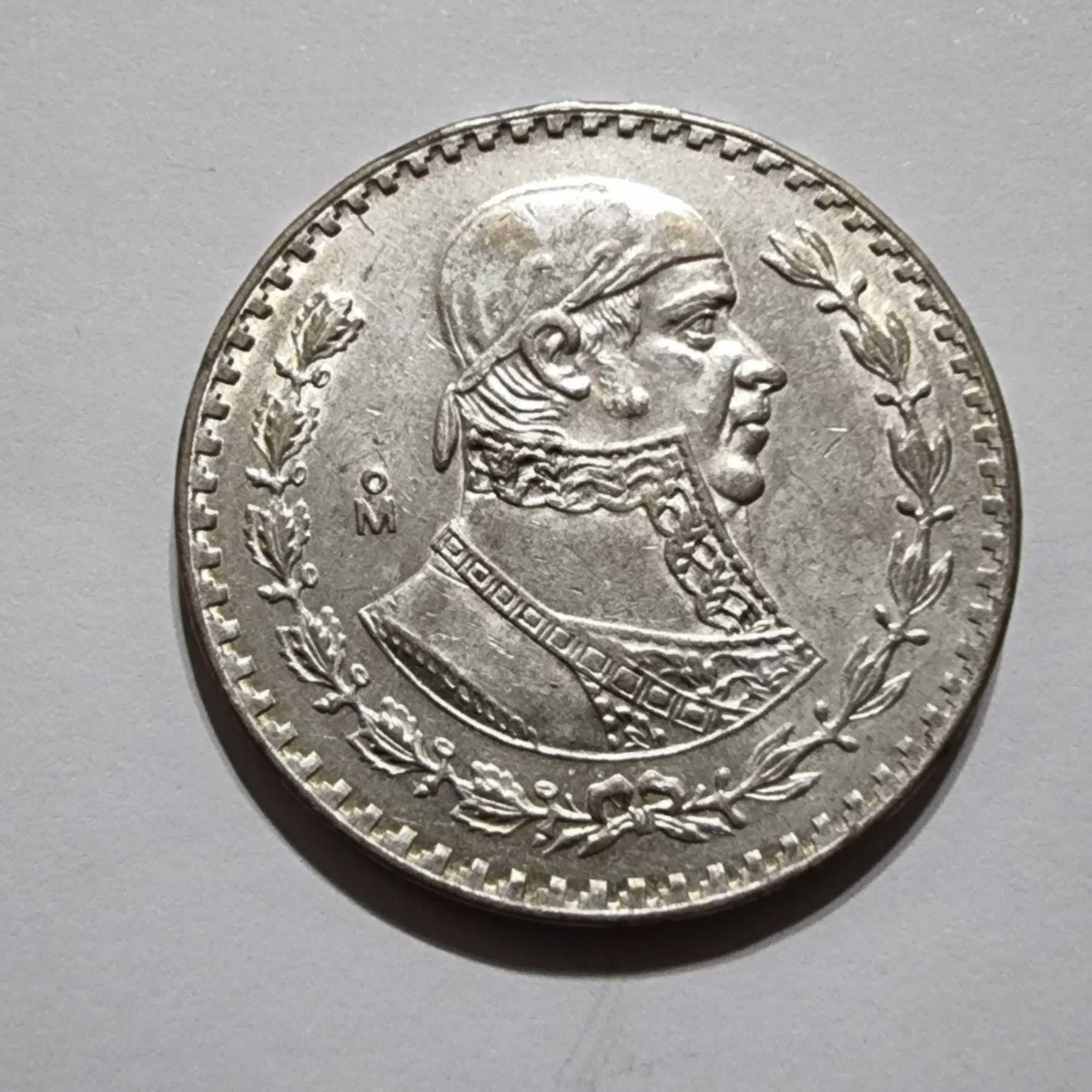 Anverso de 1 Peso, 1958