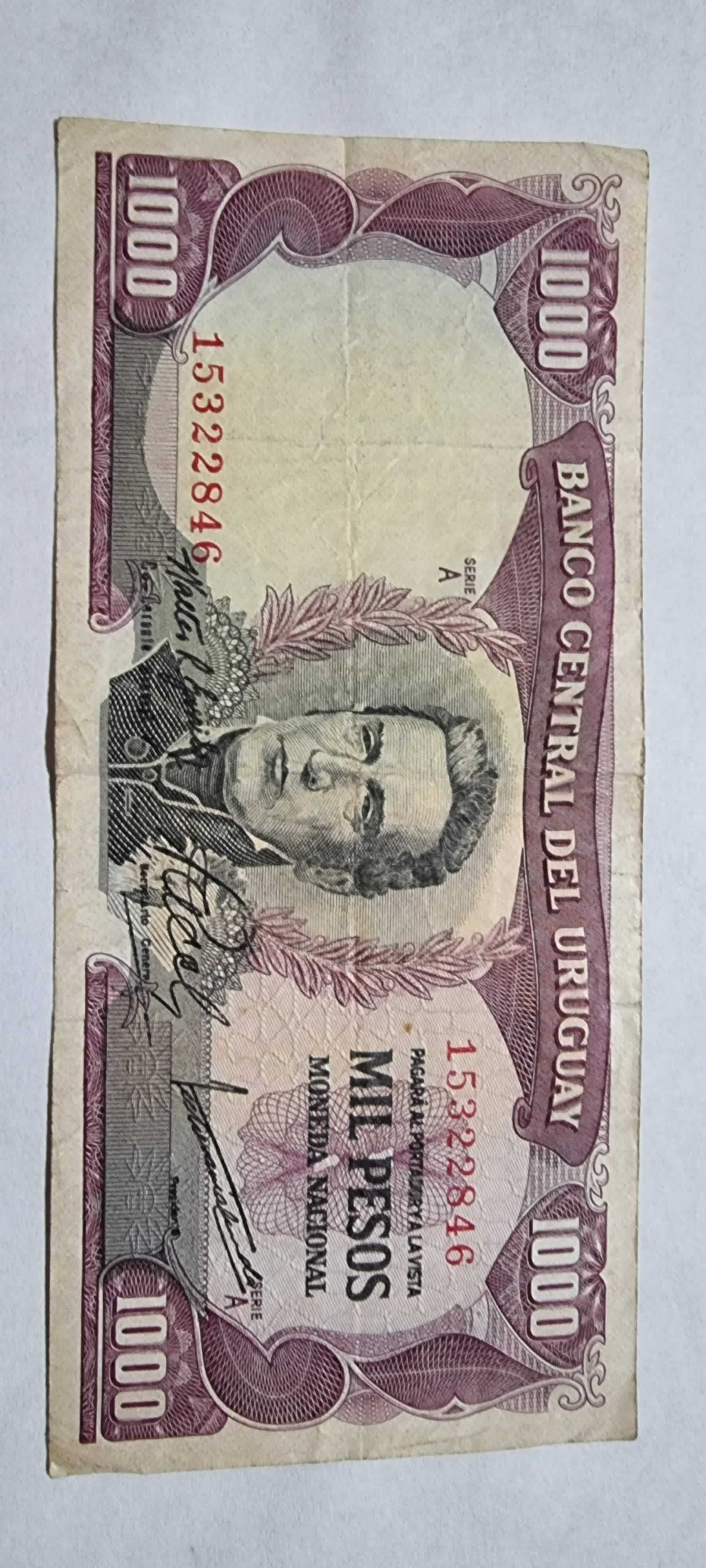 Anverso de 1000 Pesos, ND (1967)