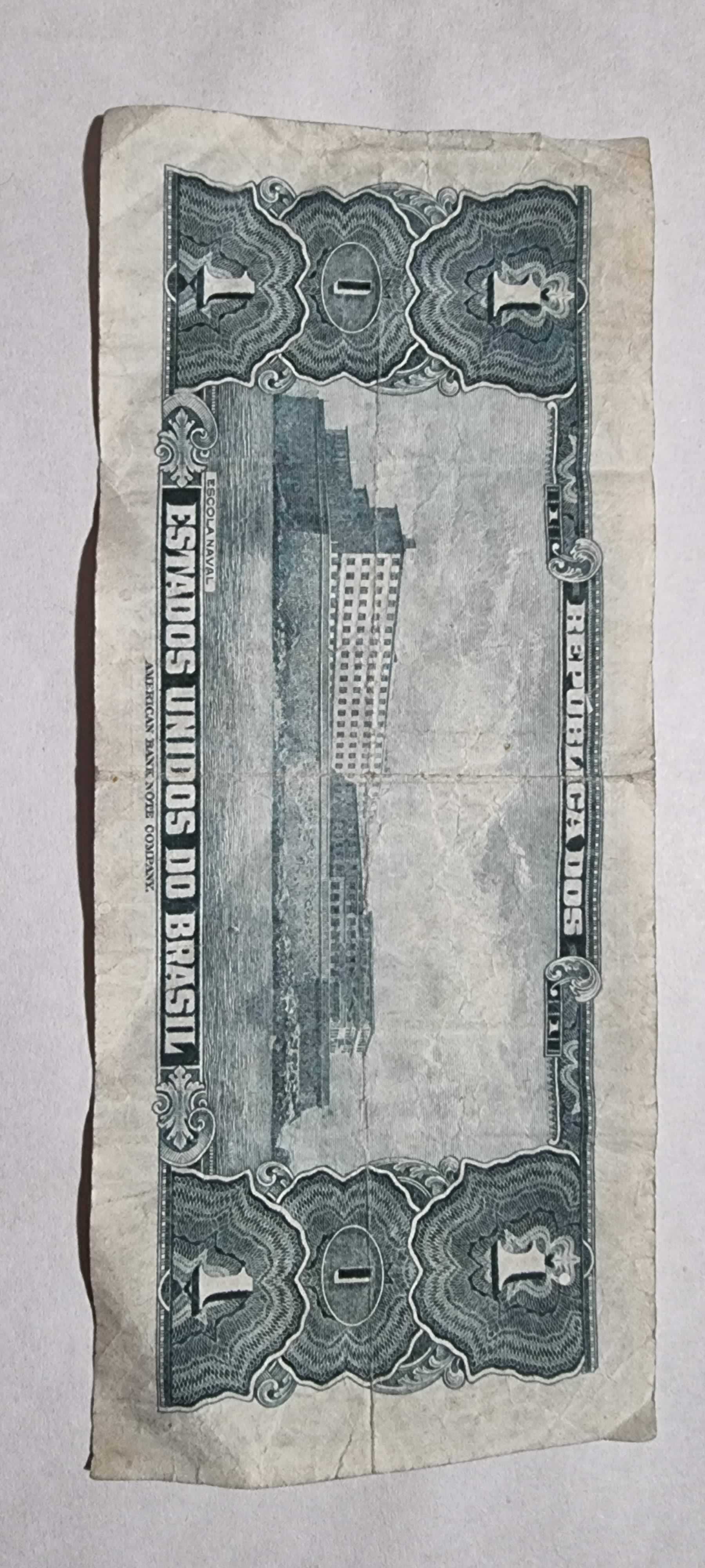 Reverso de 1 Cruzeriro, ND (1954-58)