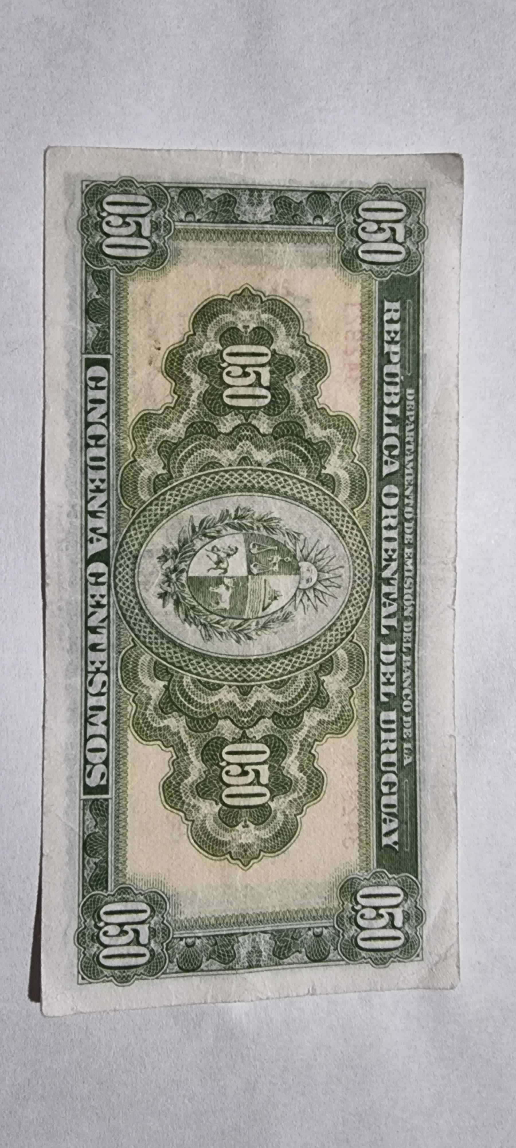Reverso de 50 Centésimos, 1939