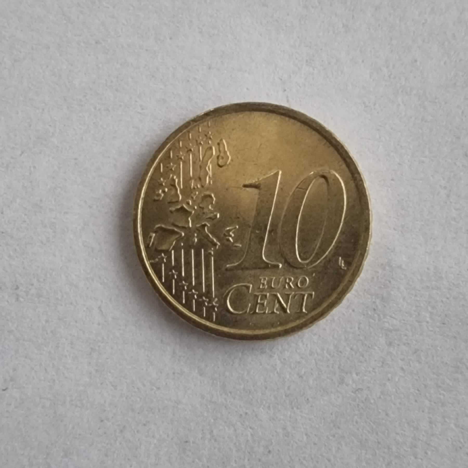 Reverso de 10 Cents, 2006 R