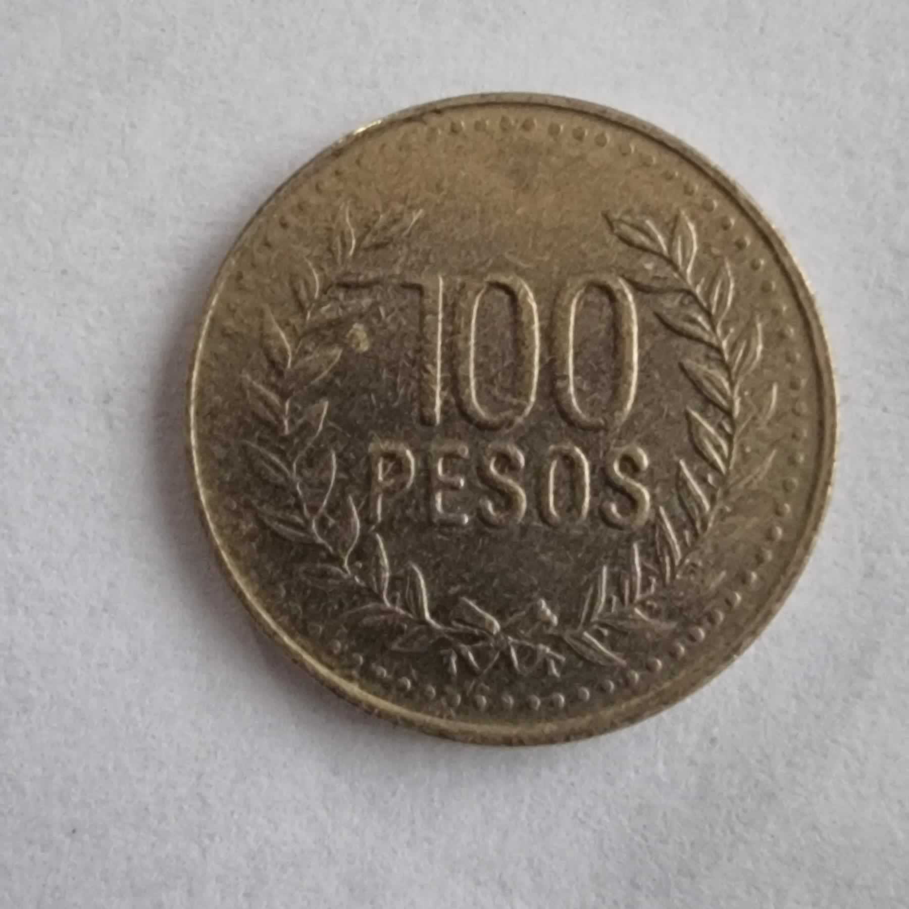 Reverso de 100 Pesos, 2011