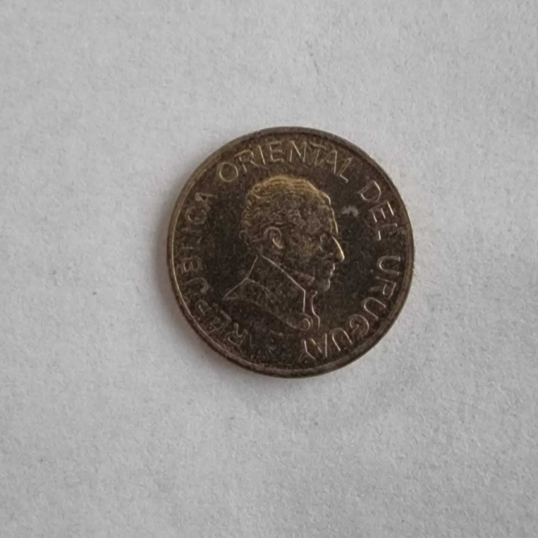 Anverso de 1 Peso Uruguayo, 2007 So