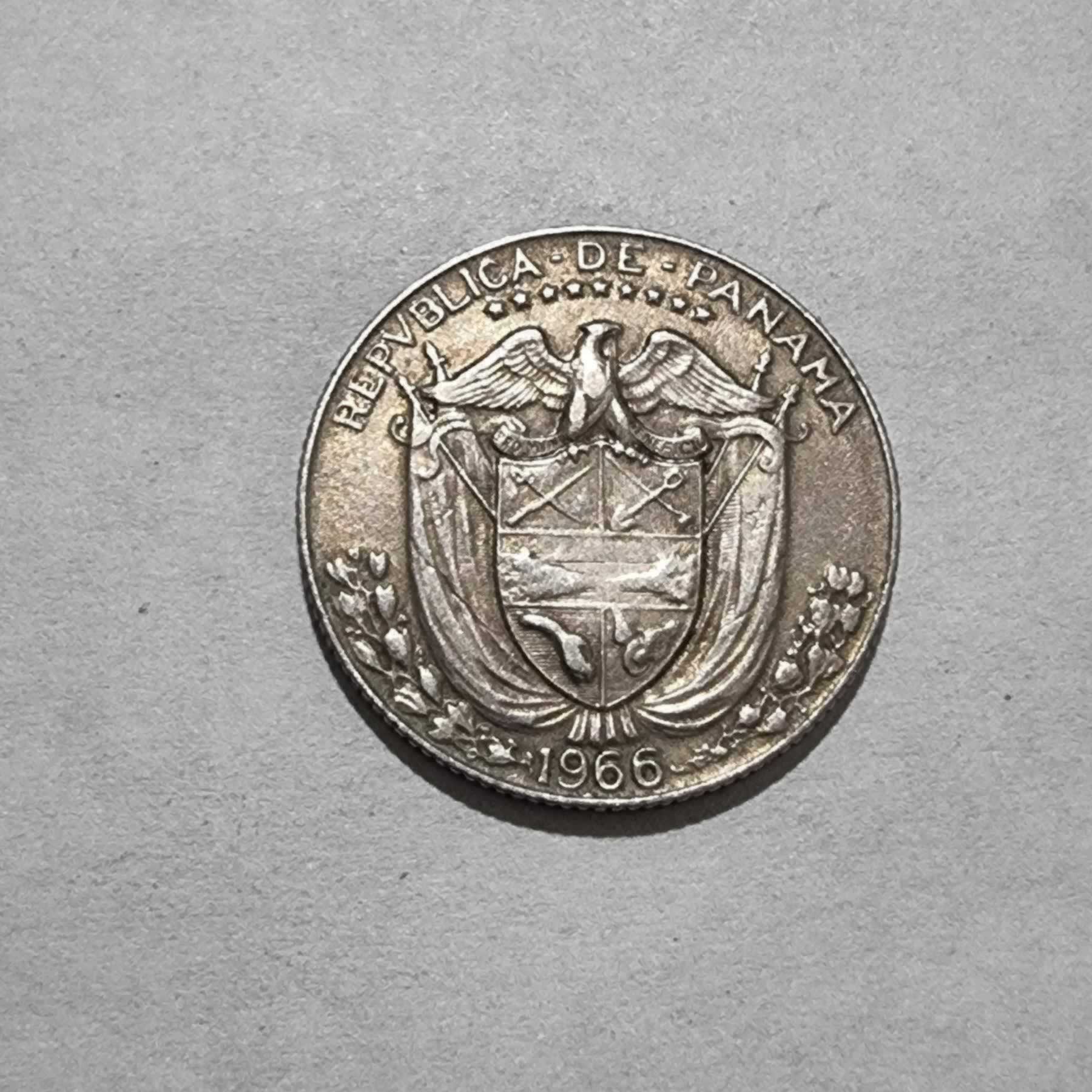 Reverso de 1/4 Balboa, 1966