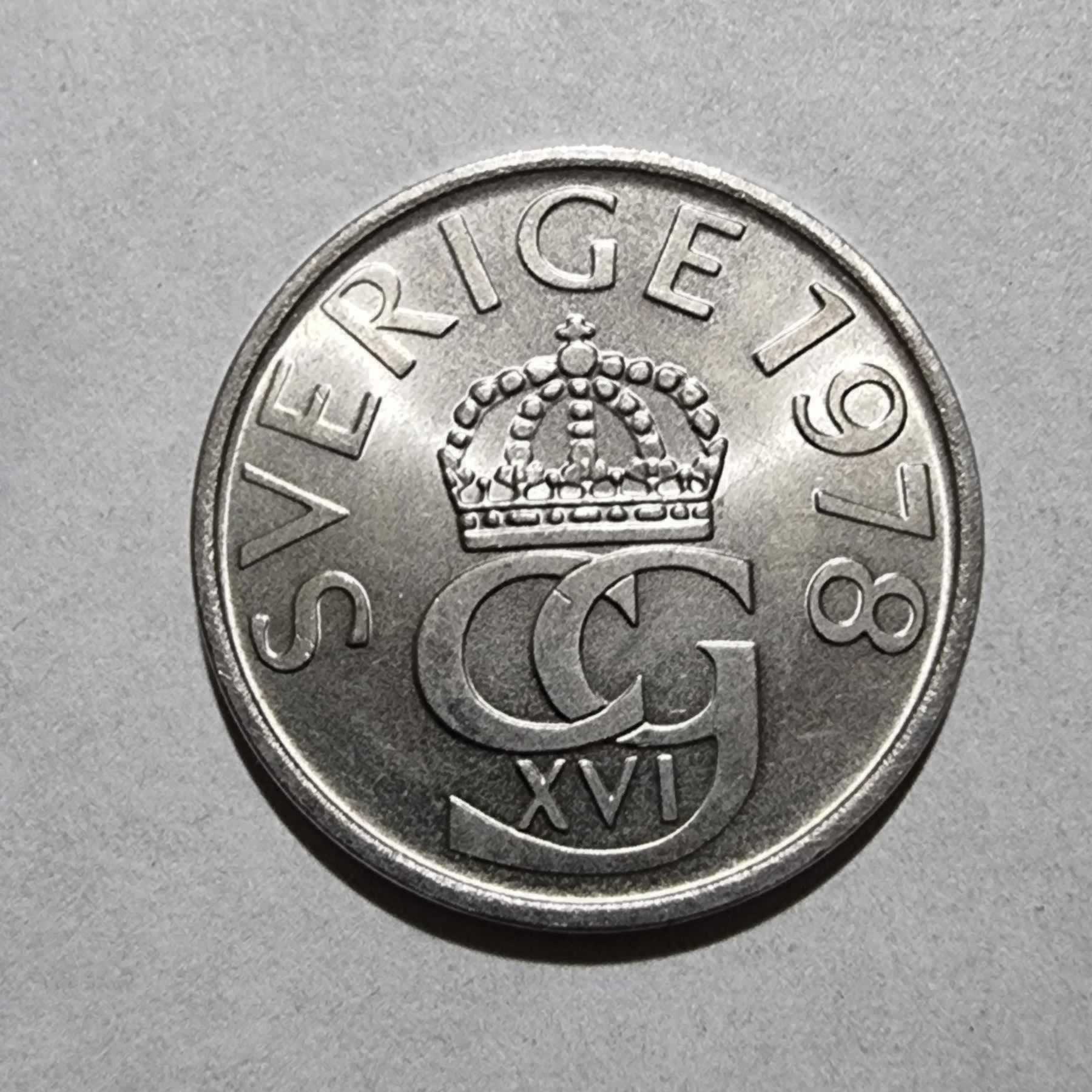 Anverso de 5 Kronor, 1978 U