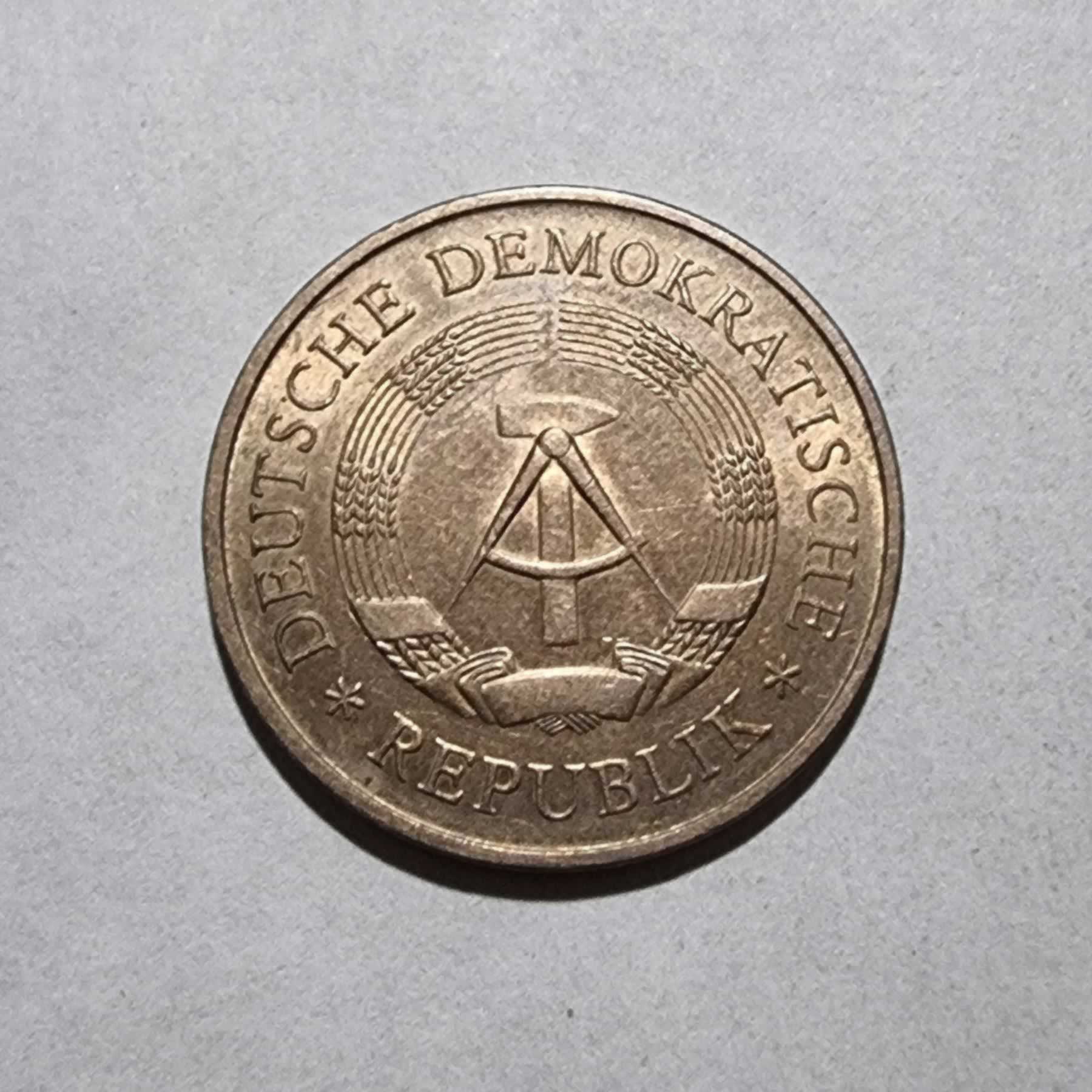 Anverso de 5 Mark, 1969