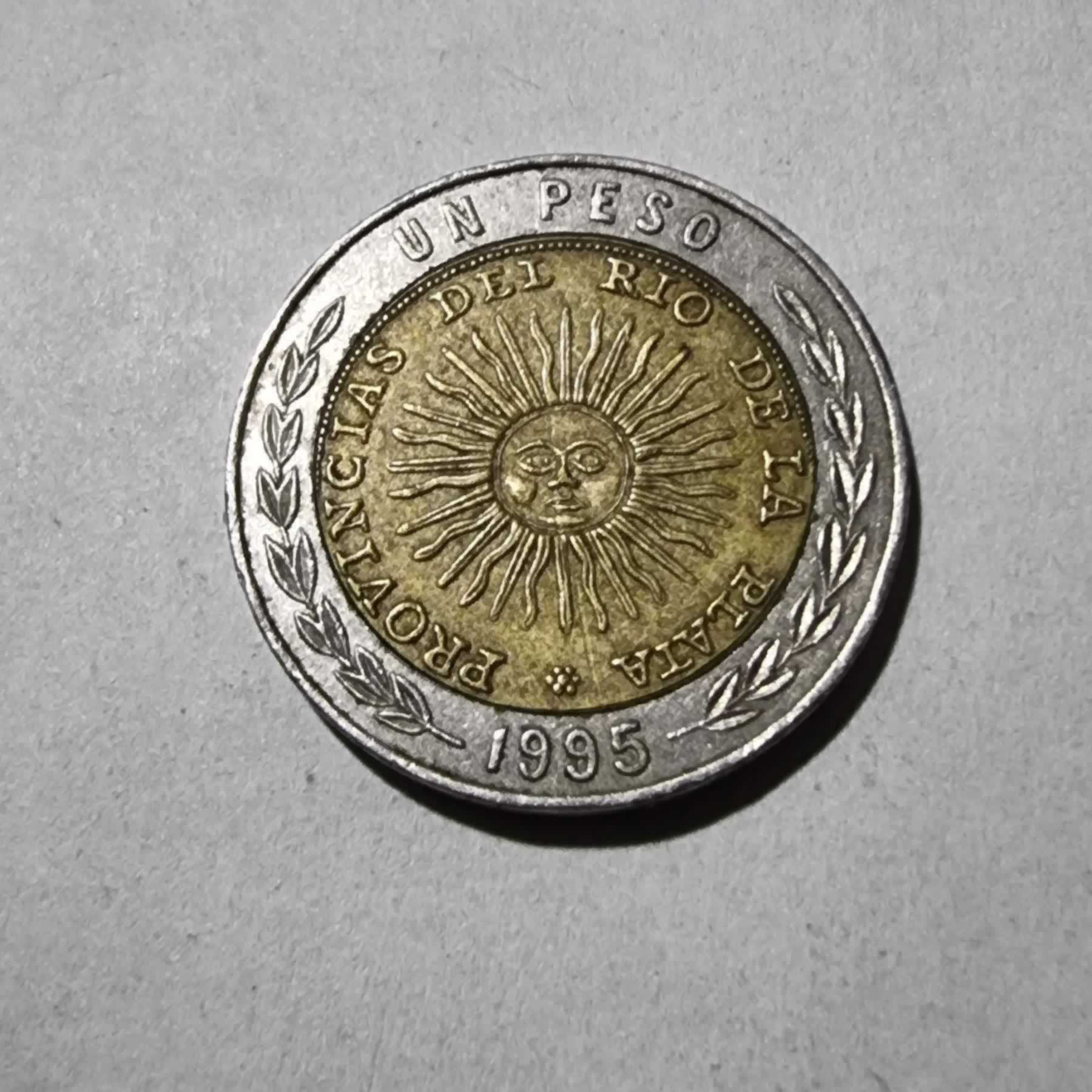 Anverso de 1 peso, 1995 C