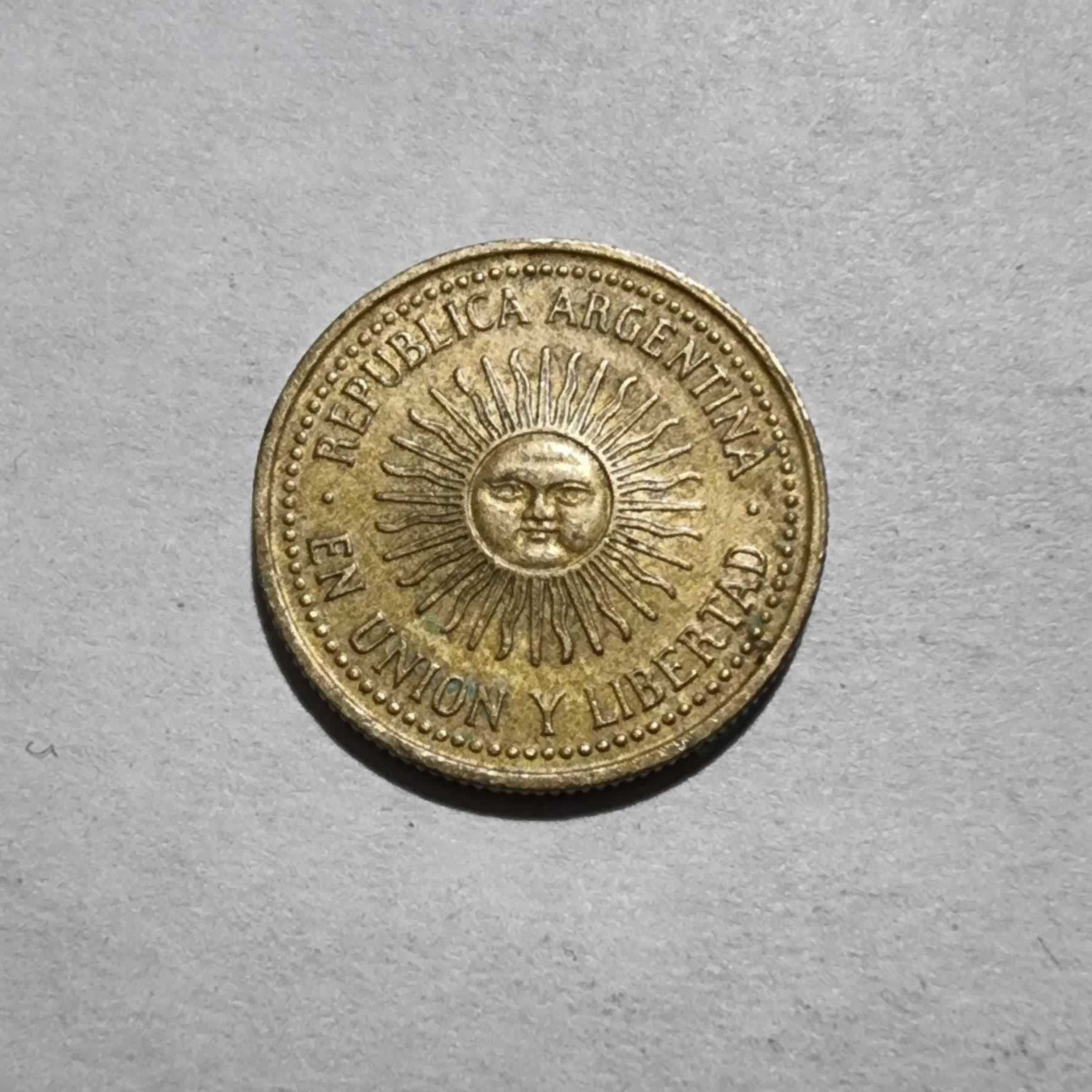 Anverso de 5 centavos, 1992