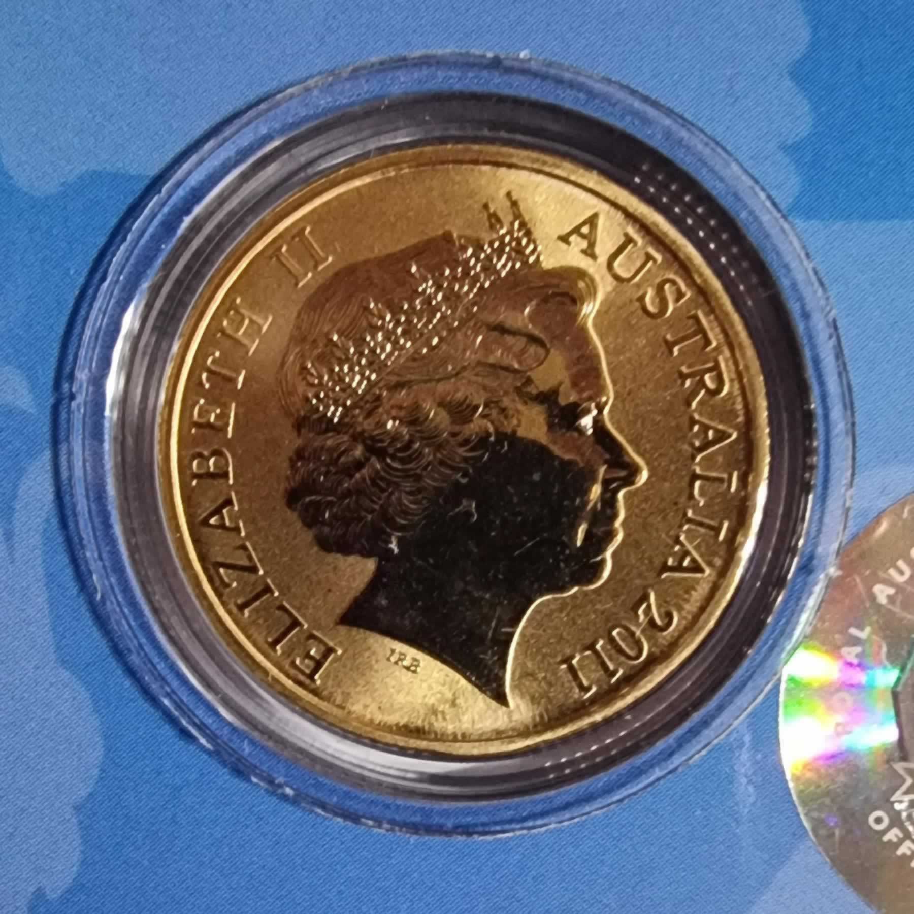 Anverso de 1 Dollar, 2011