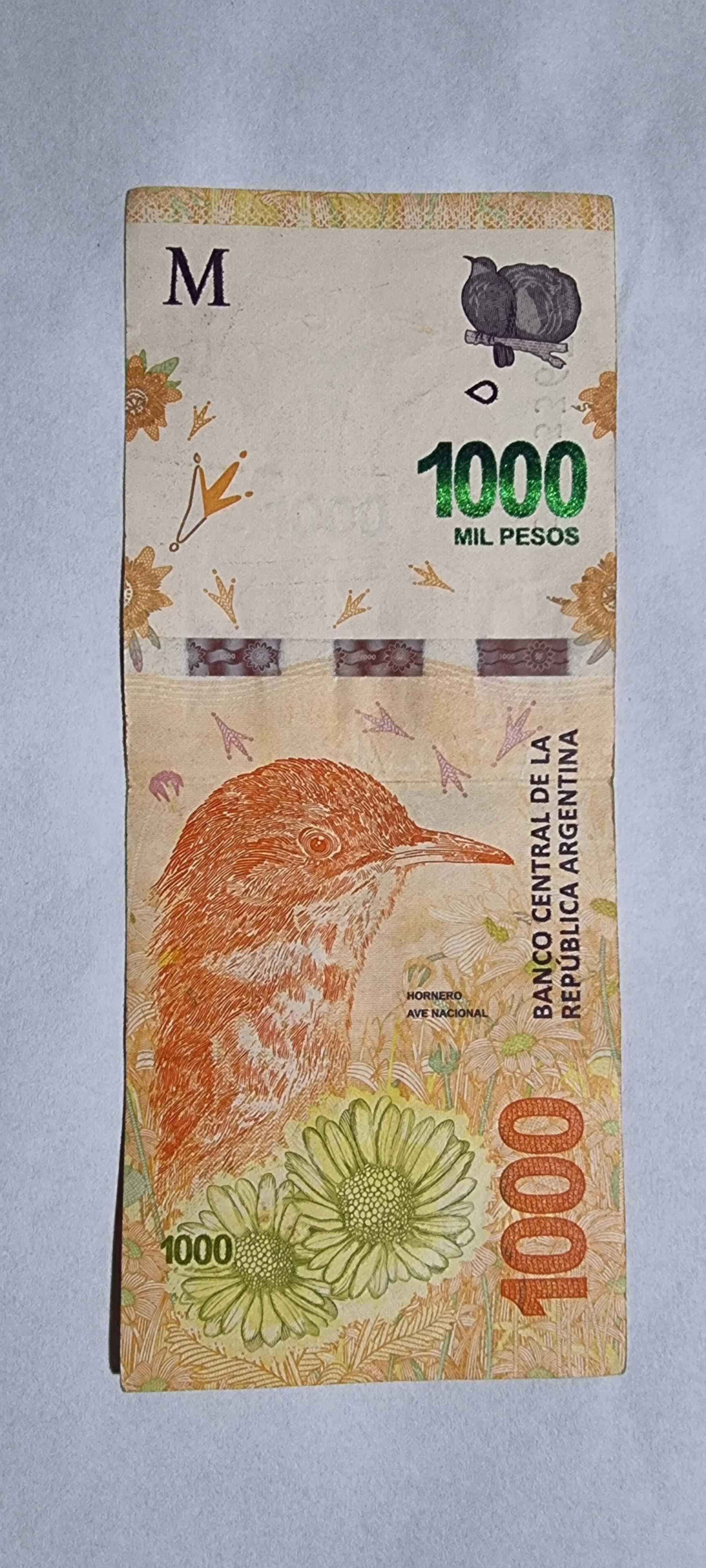 Anverso de 1000 pesos, 2017