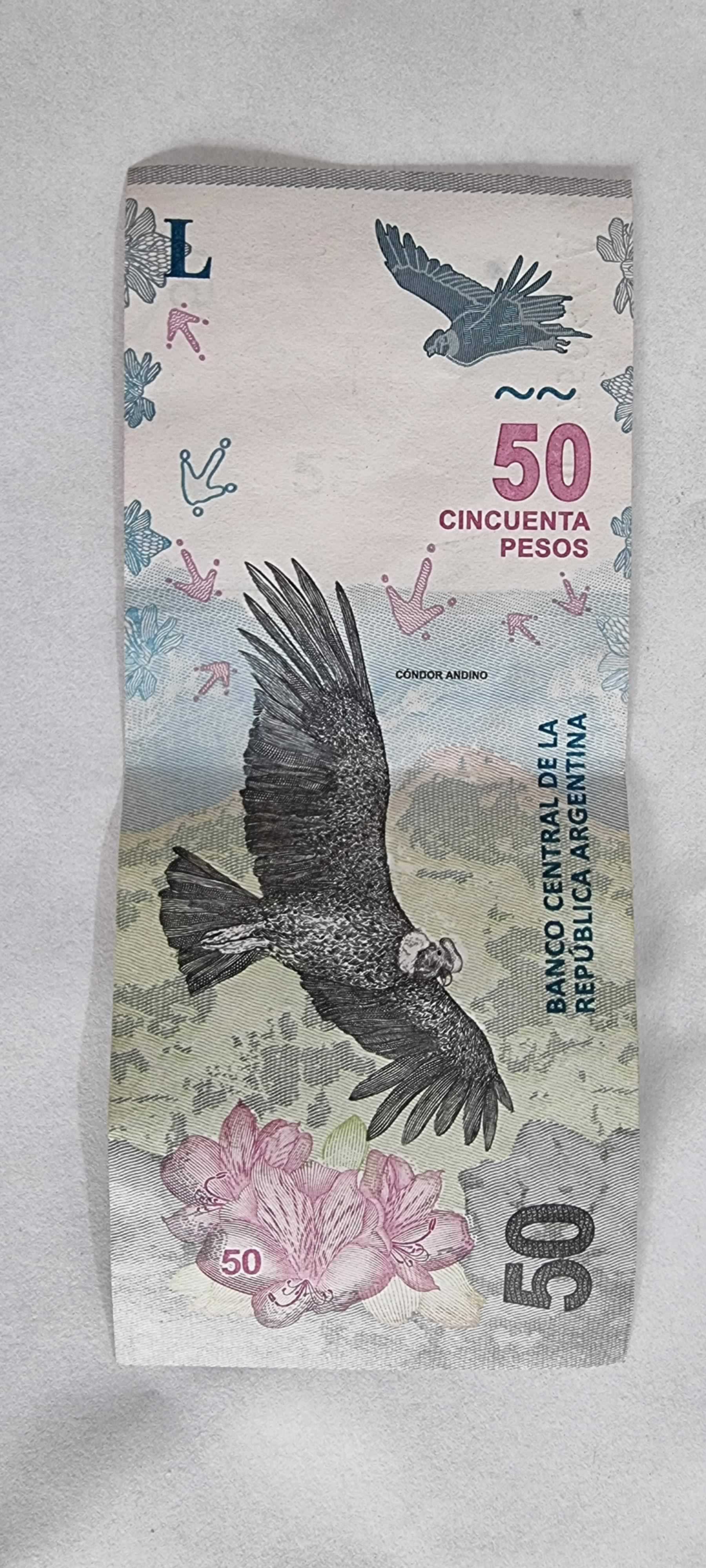 Anverso de 50 pesos, ND (2018)