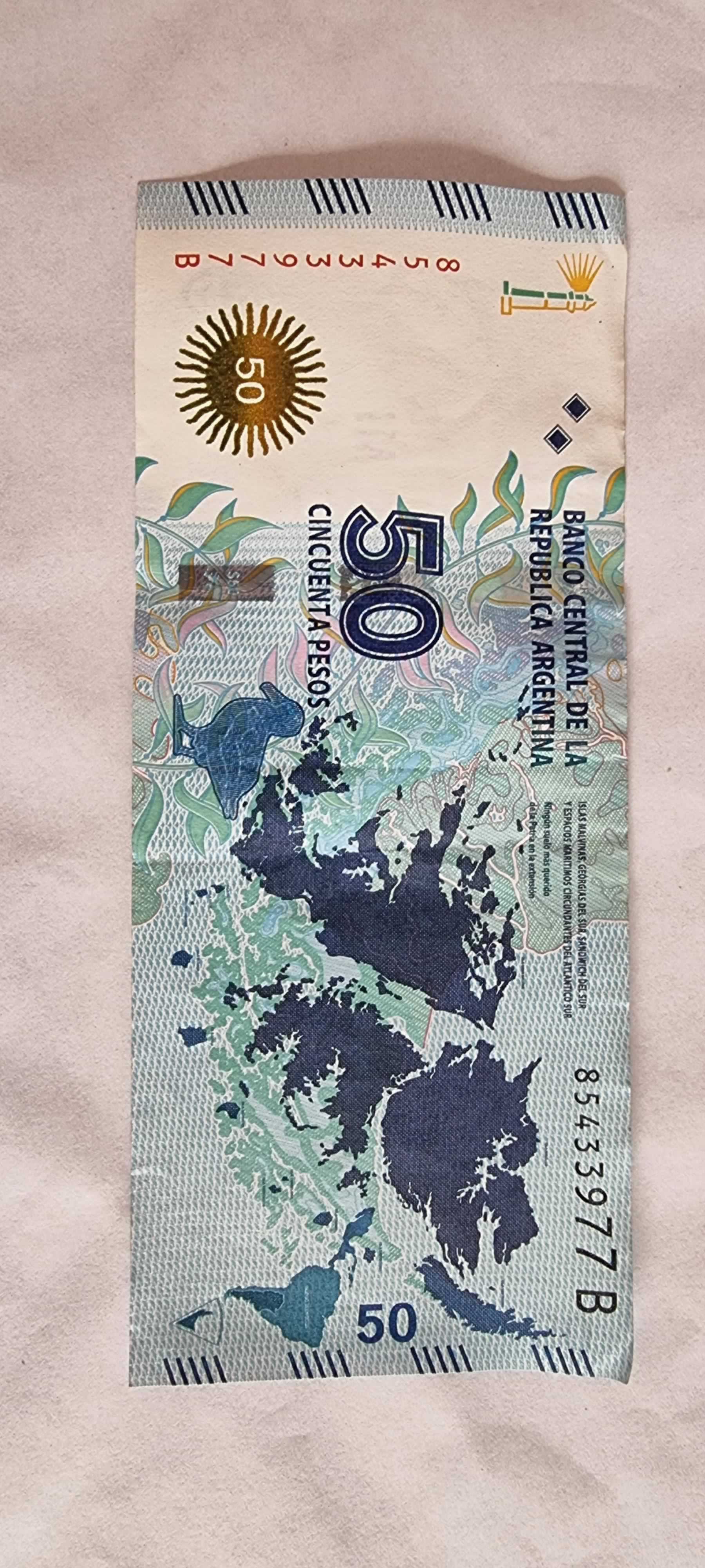 Anverso de 50 pesos, ND (2015)