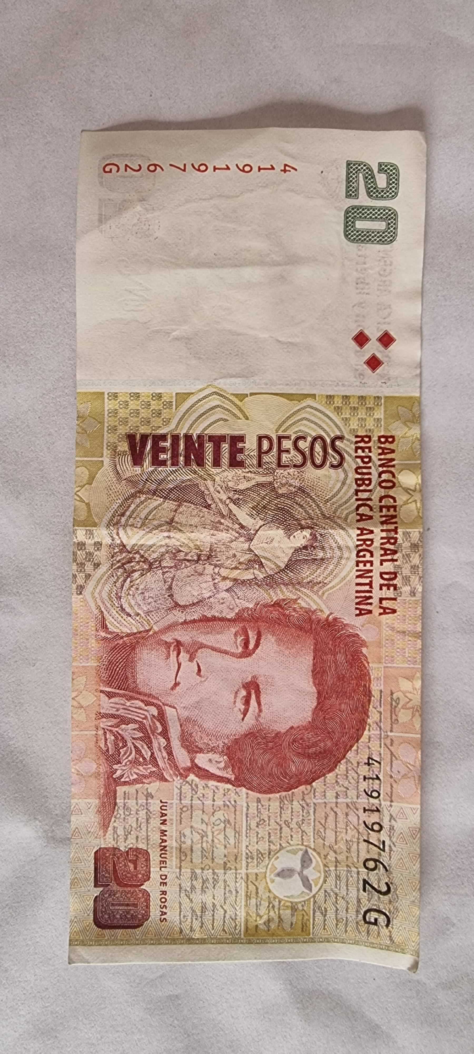 Anverso de 20 pesos, ND (2003)