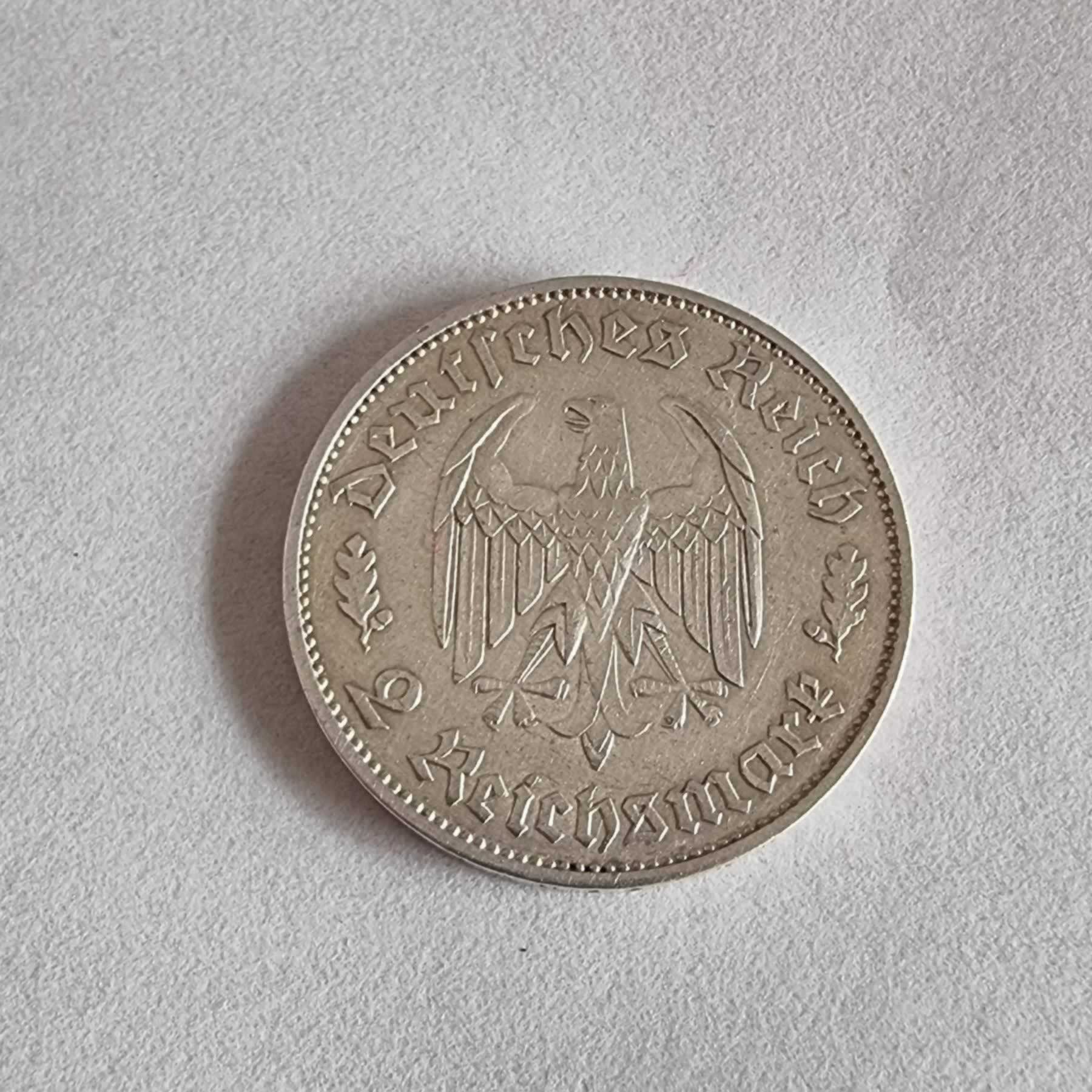 Anverso de 2 Reichsmark, 1934 F