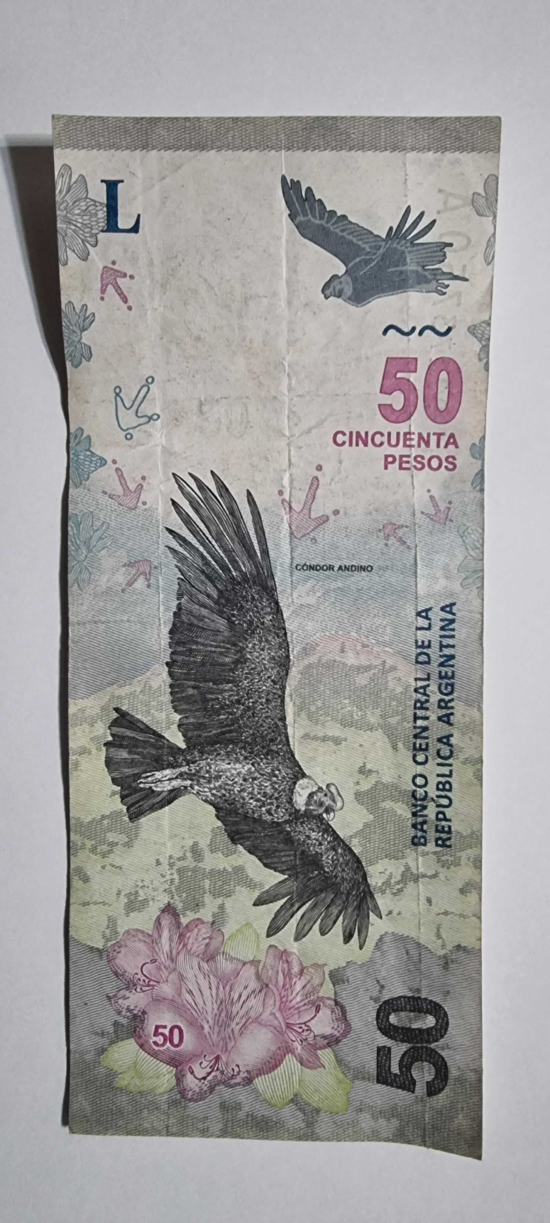 Anverso de 50 pesos, ND (2018)