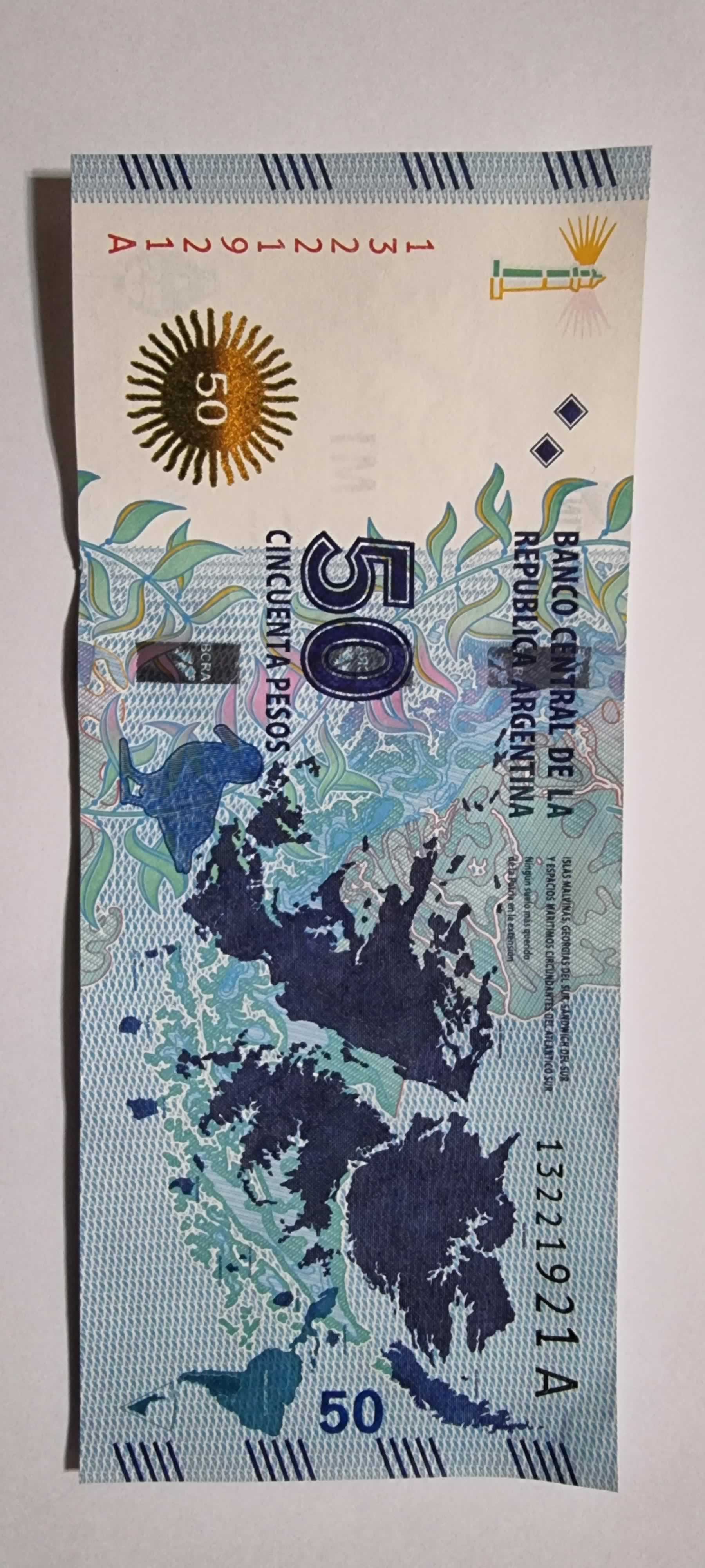 Anverso de 50 pesos, ND (2015)