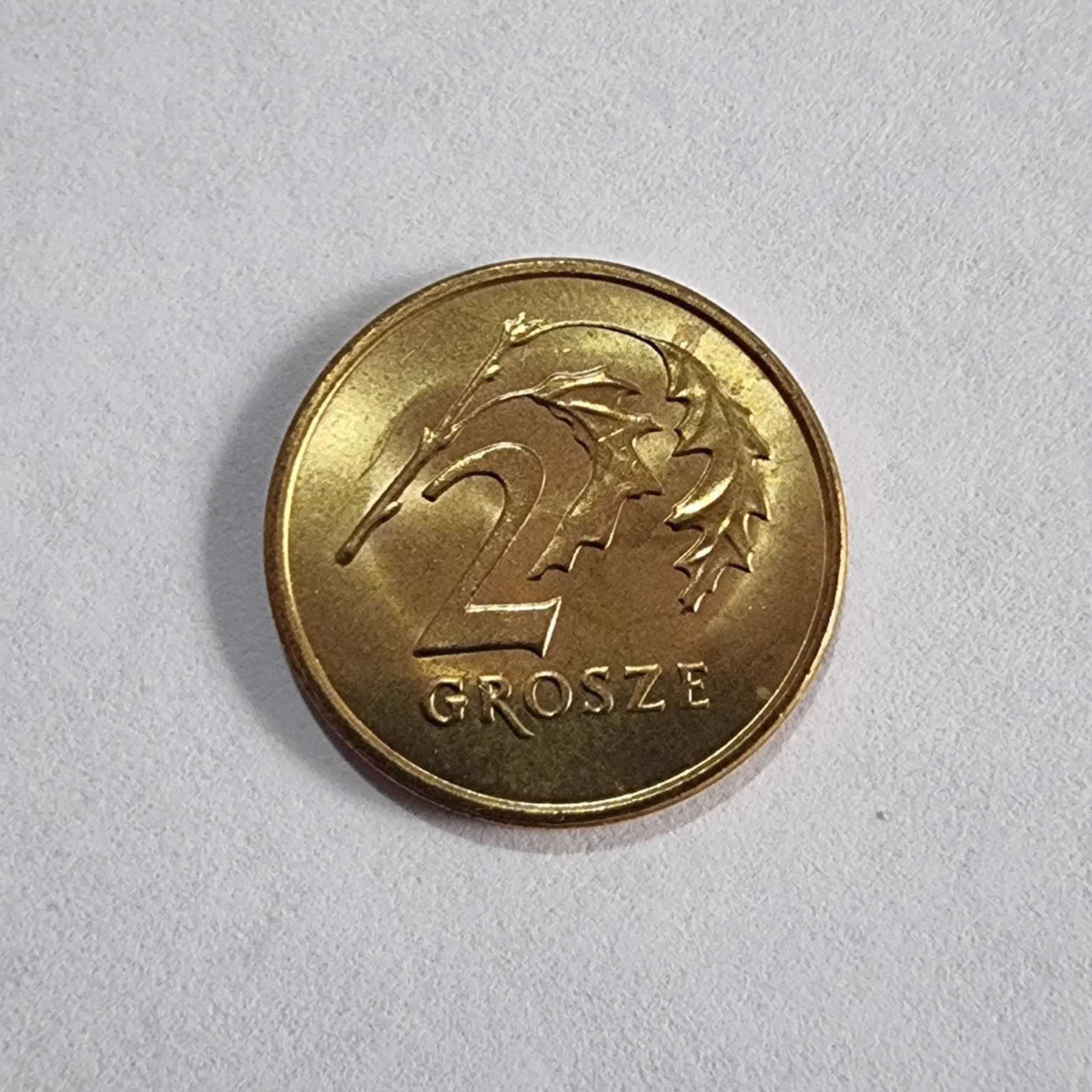 Reverso de 2 Grosze, 2000