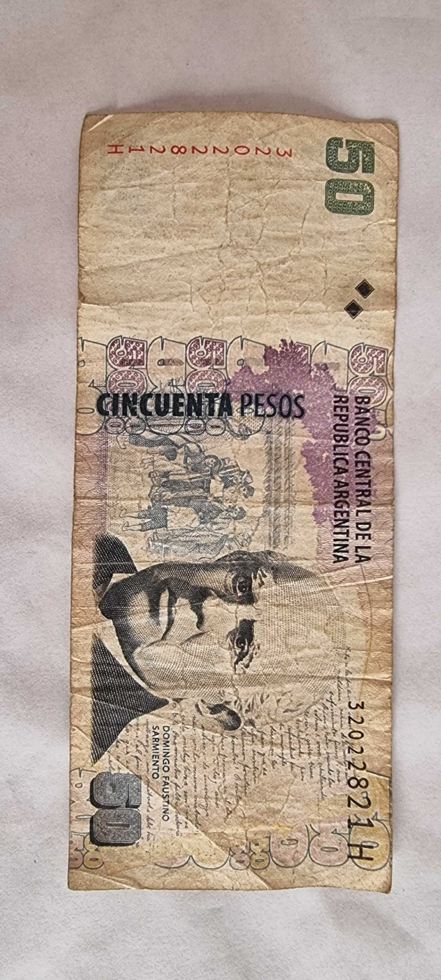 Anverso de 50 pesos, ND (2003-2013)