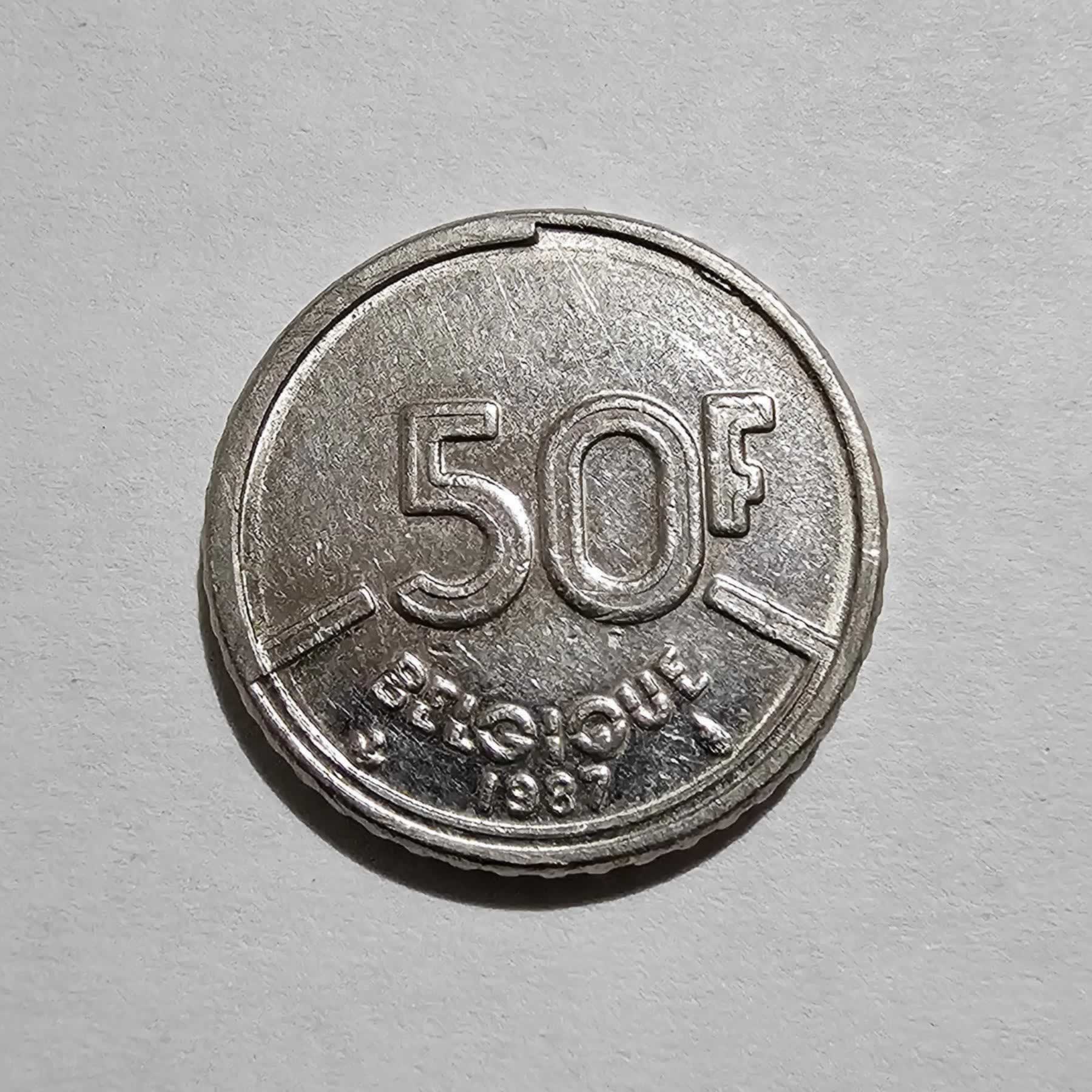 Reverso de 50 Francs, 1987