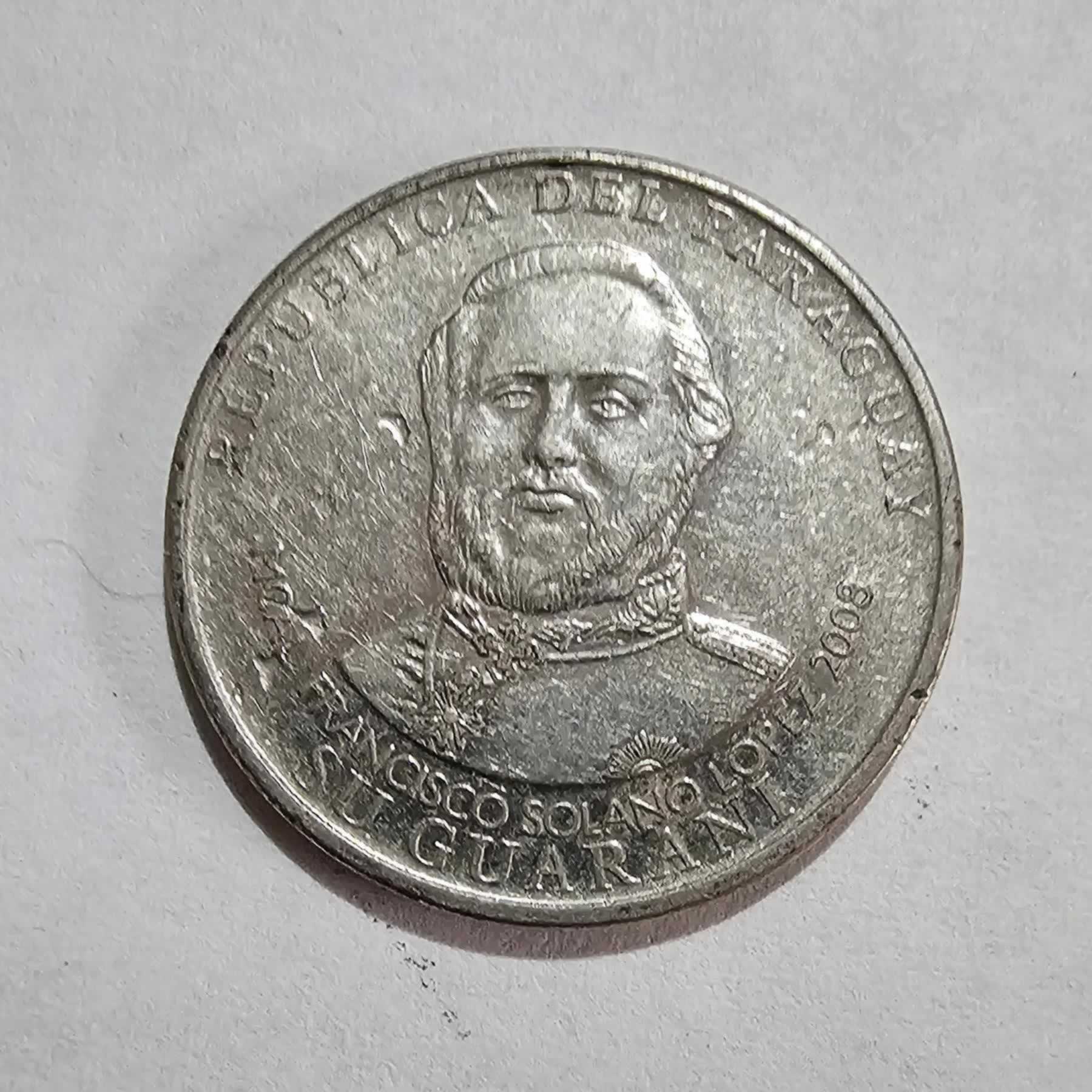 Anverso de 1000 Guaranies, 2008
