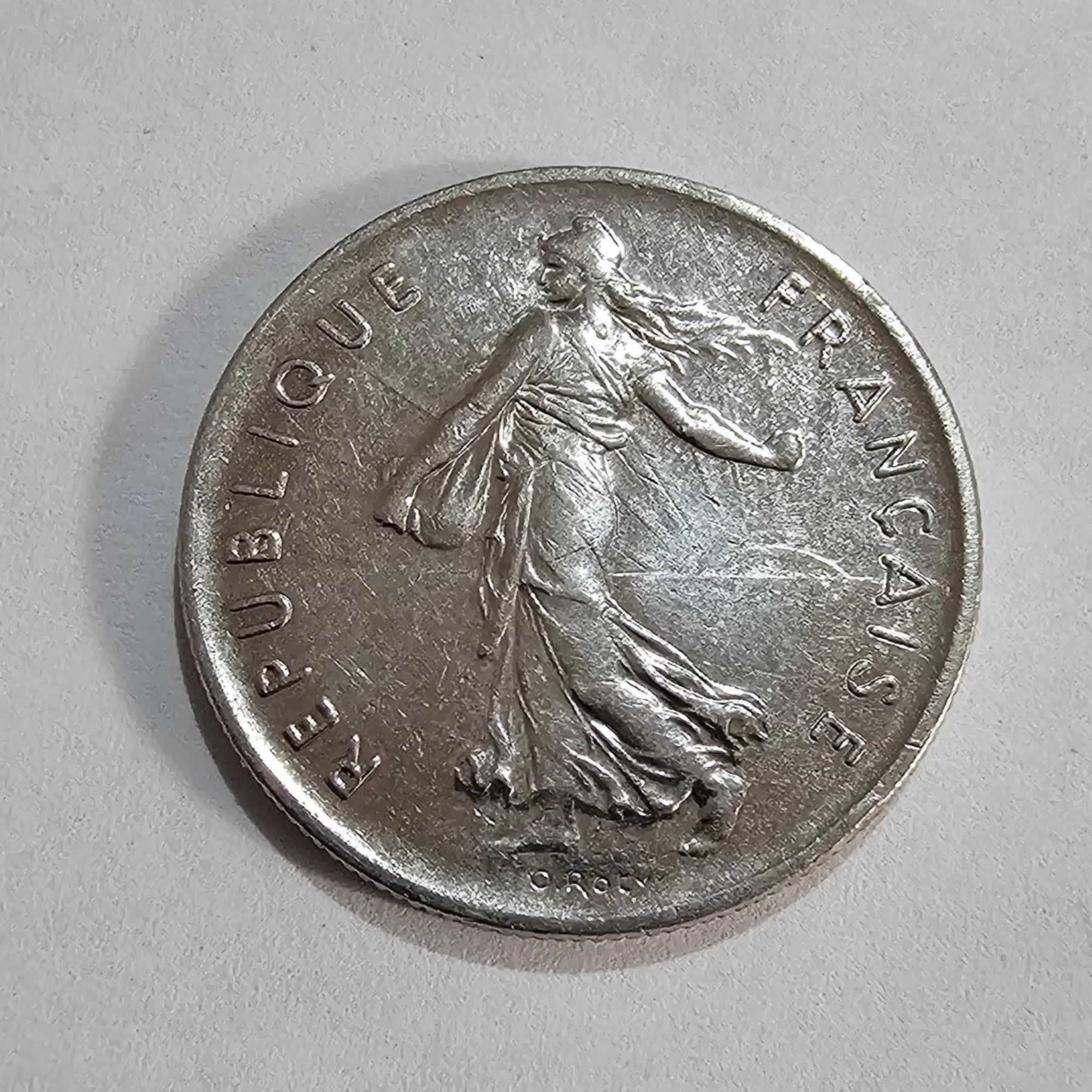 Anverso de 5 Francos, 1993