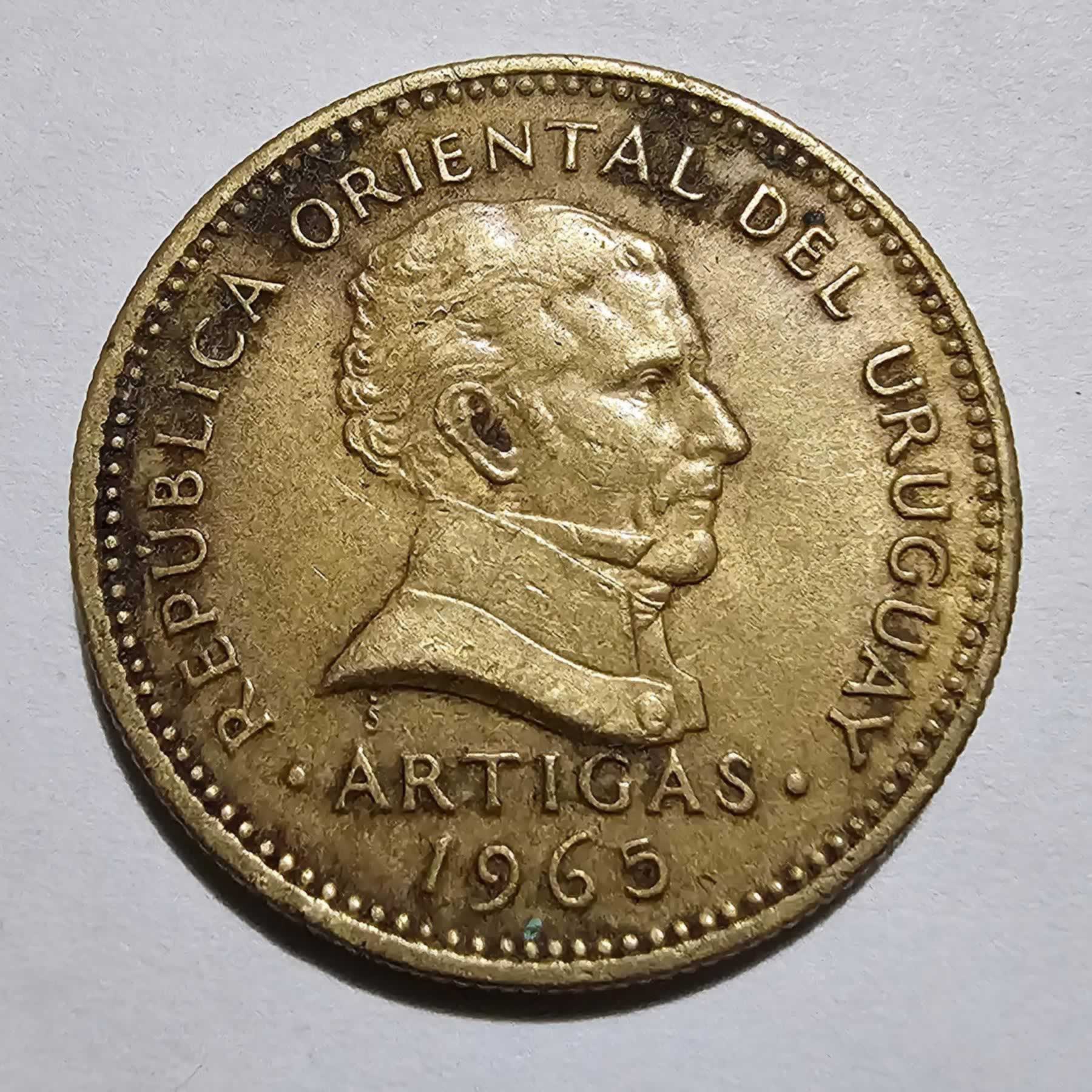 Anverso de 10 Pesos, 1965 S0
