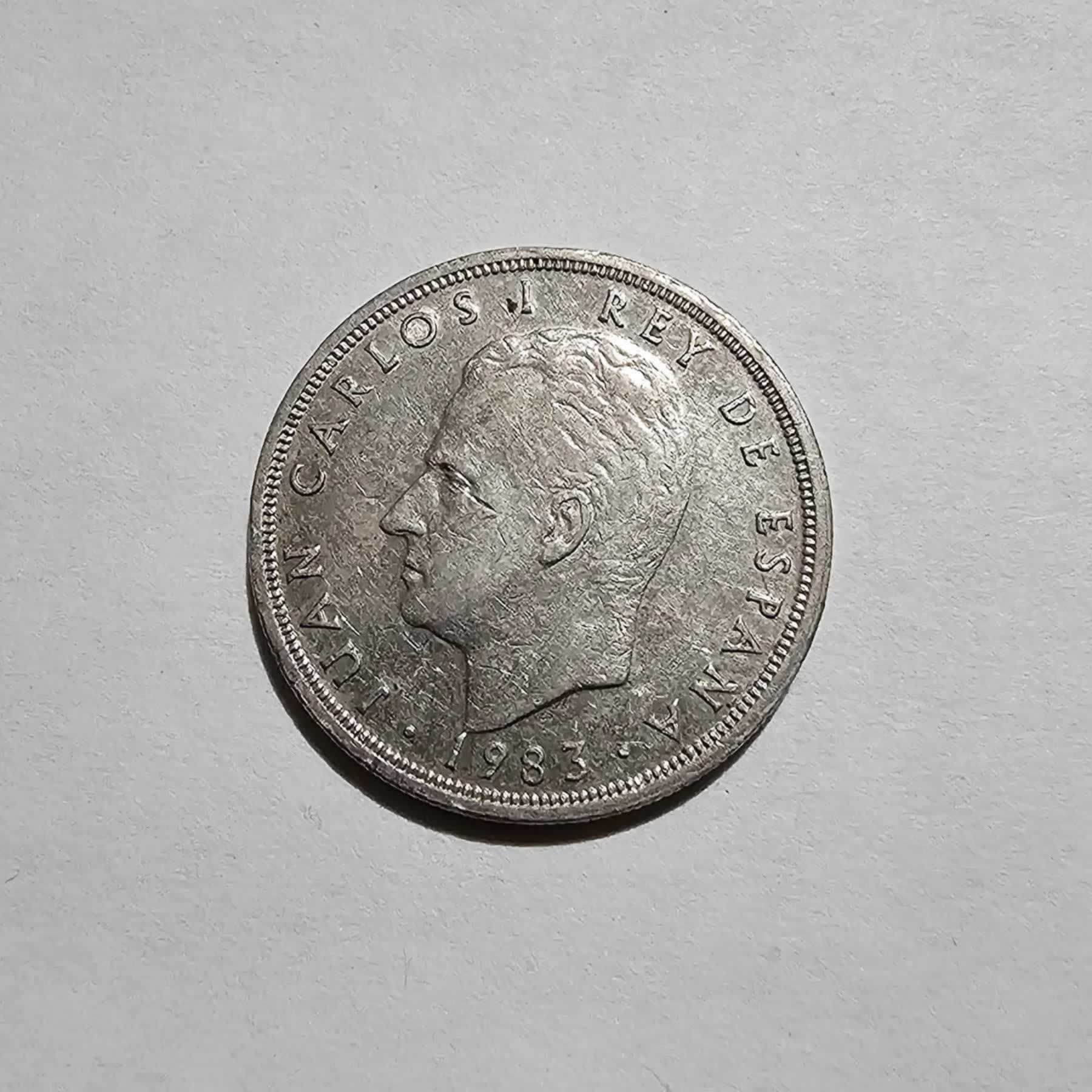 Anverso de 5 Pesetas, 1983