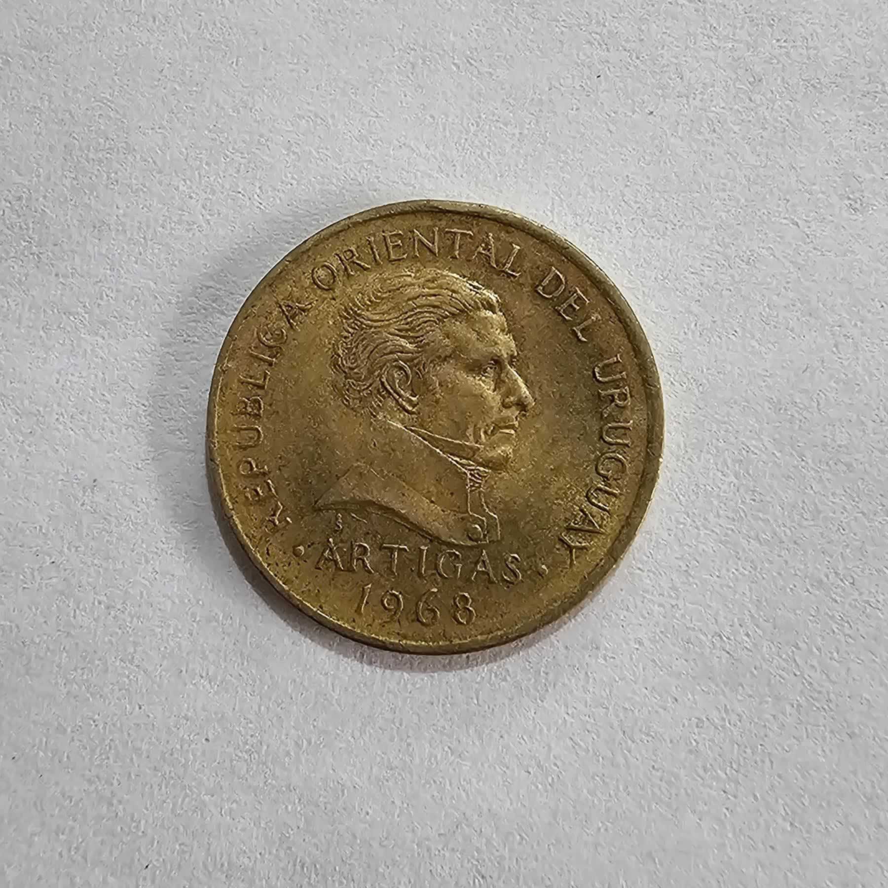 Anverso de 1 Peso, 1968