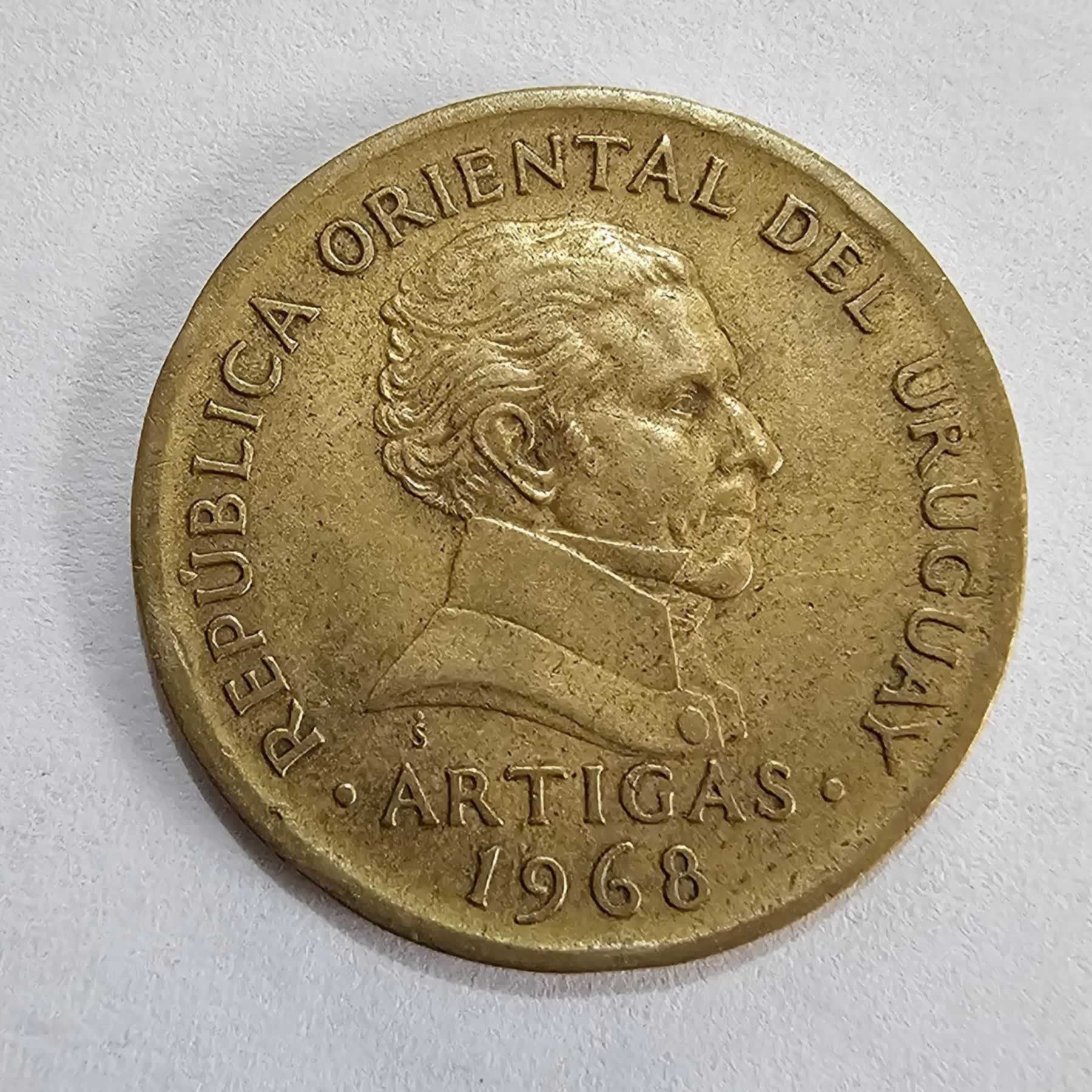 Anverso de 10 Pesos, 1968 So