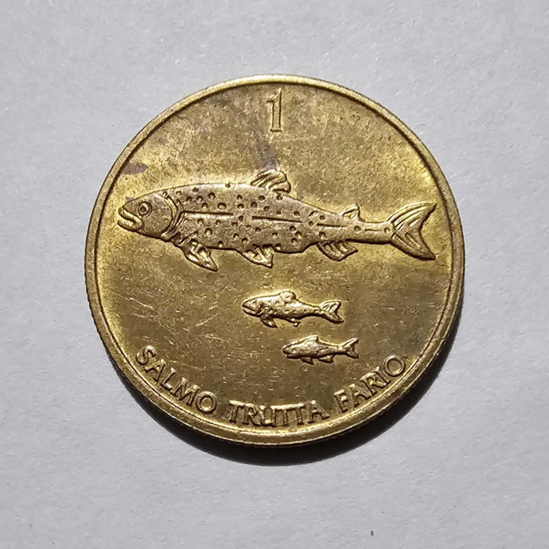 Anverso de 1 Tólar, 1995