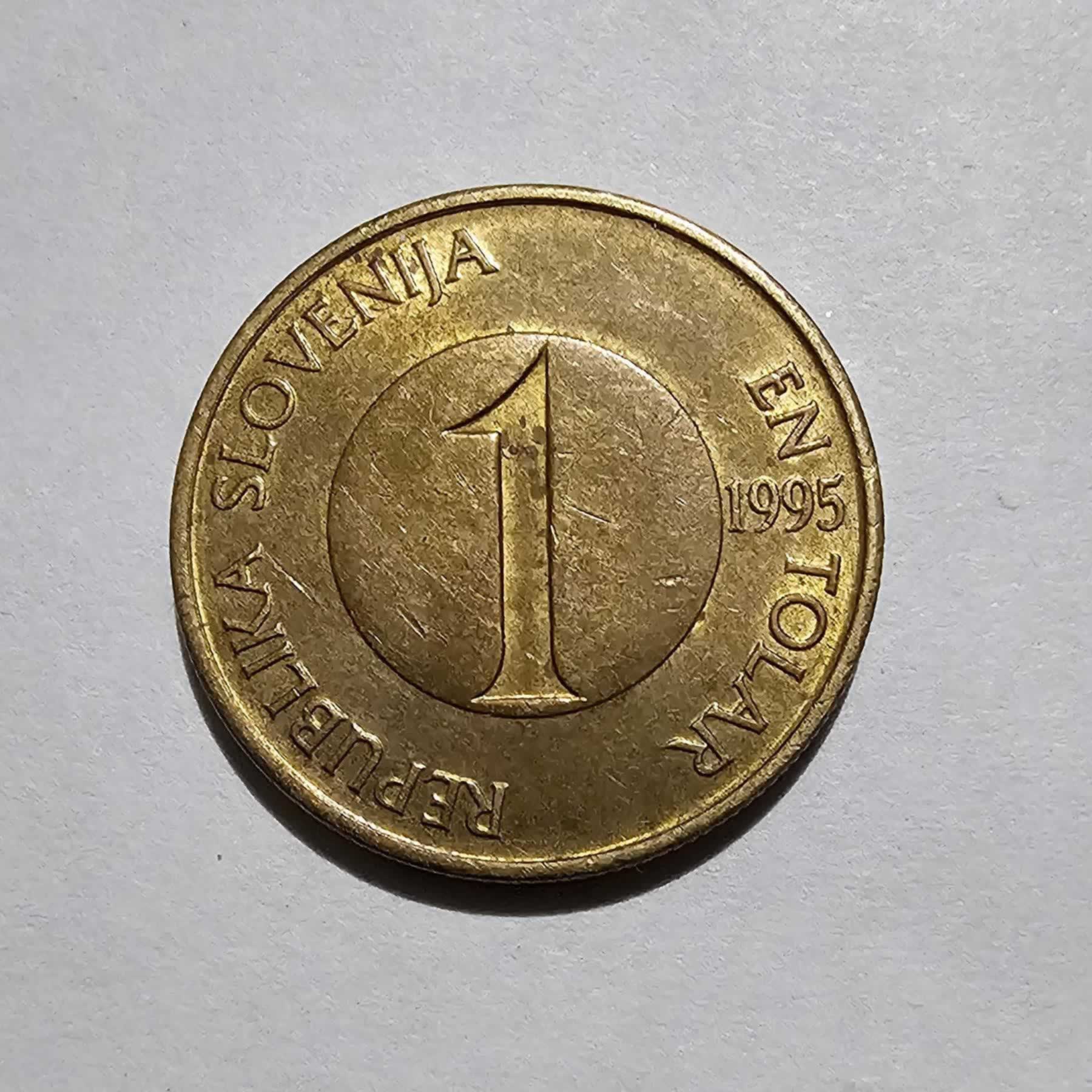 Reverso de 1 Tólar, 1995
