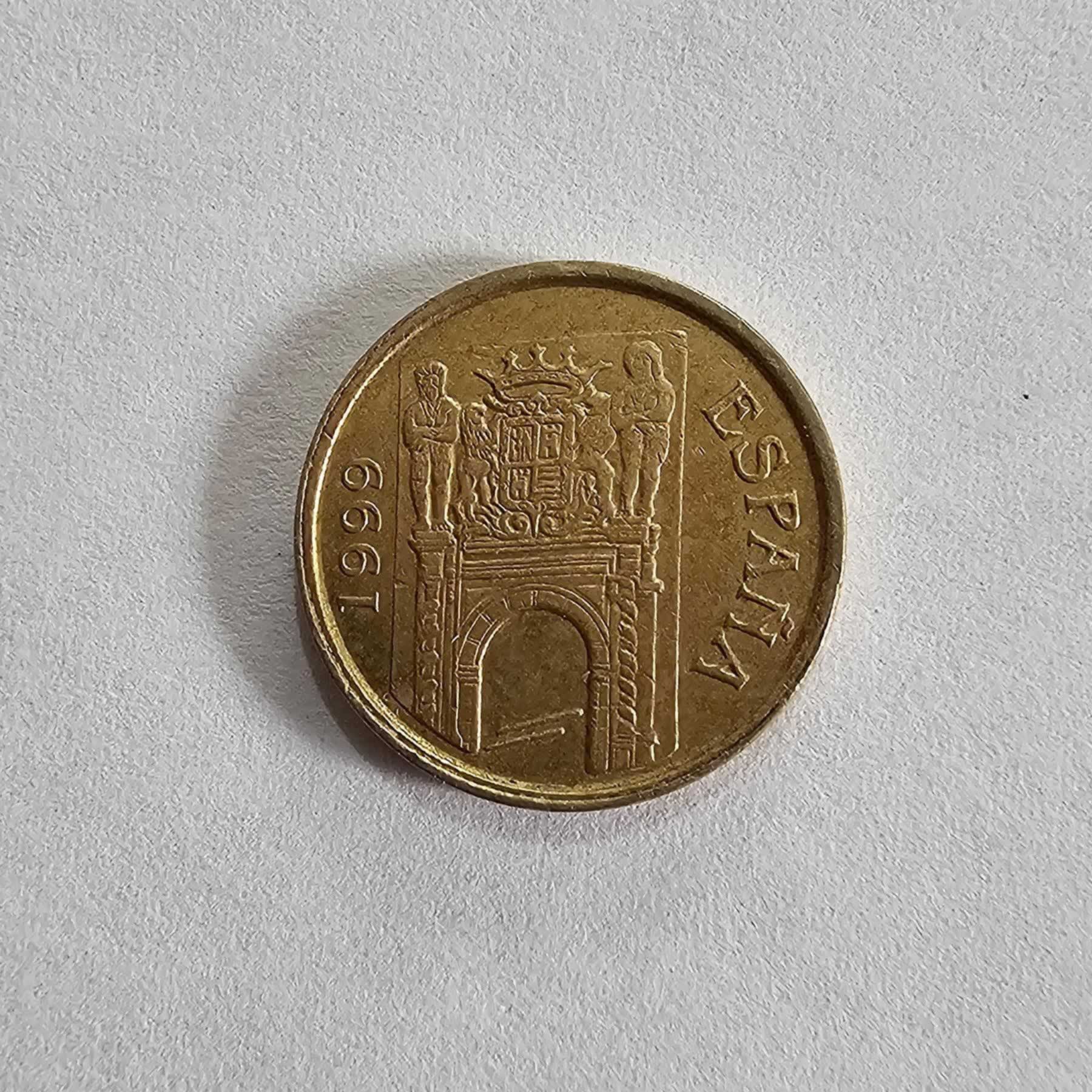 Reverso de 5 Pesetas, 1999, España · Imperio