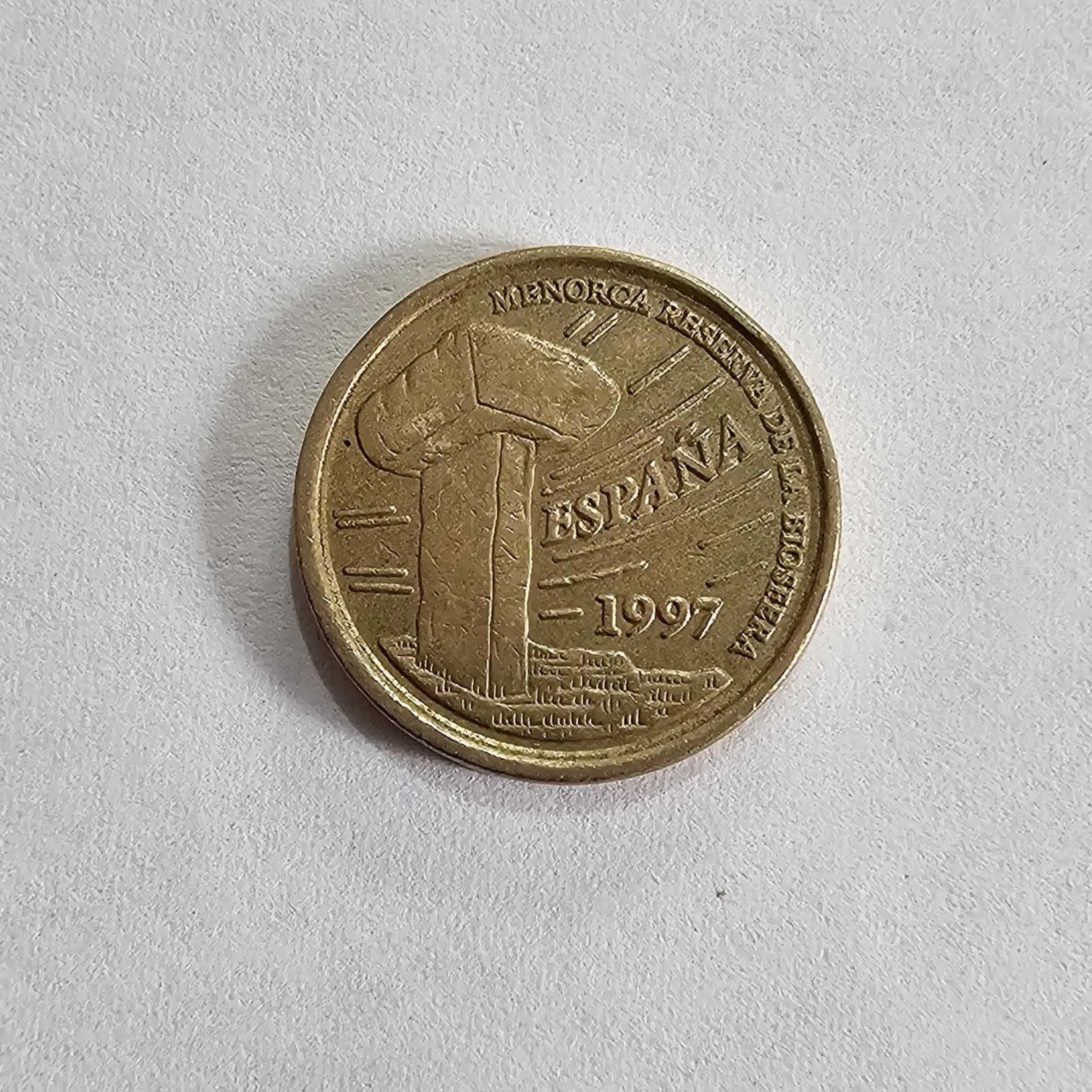 Anverso de 5 Pesetas, 1997