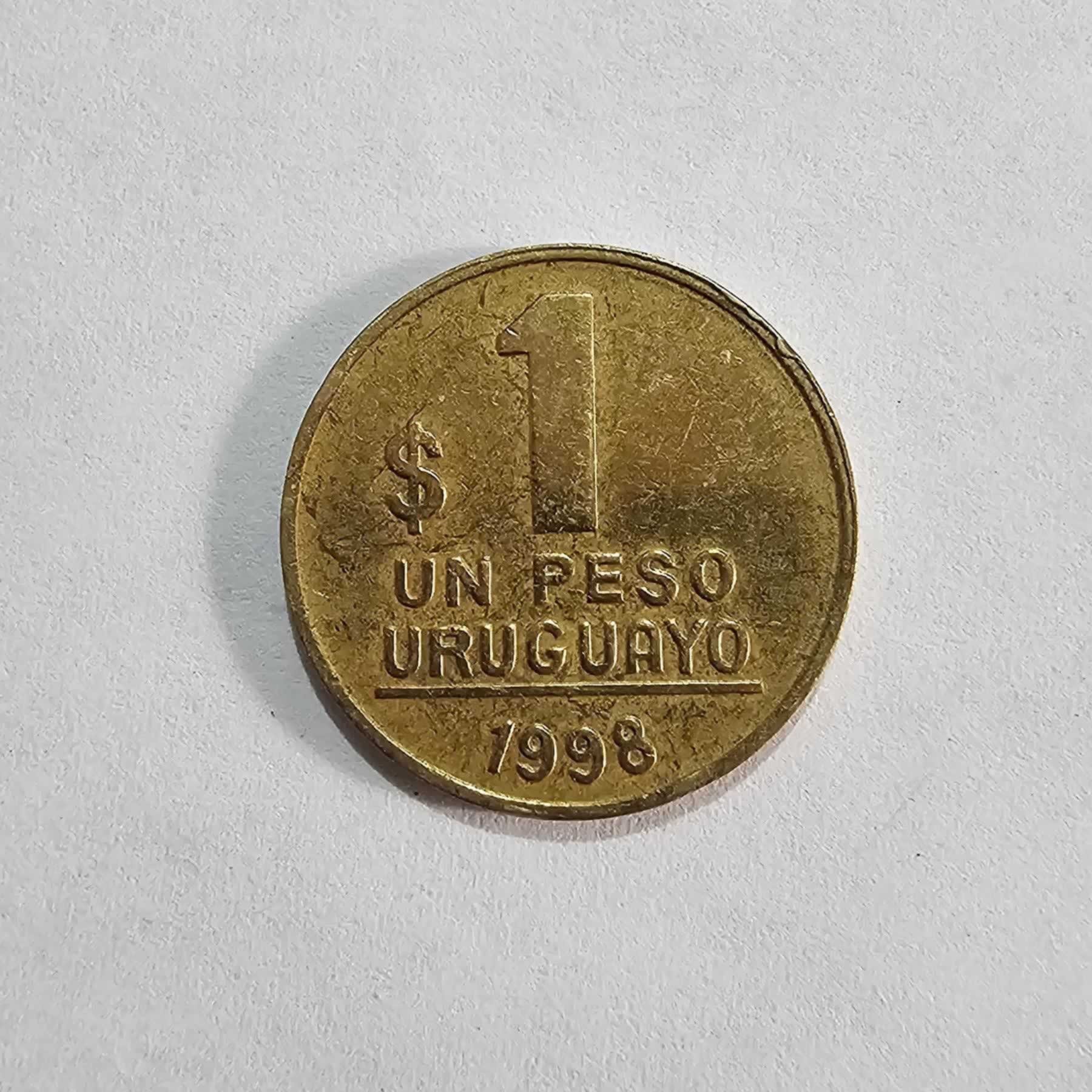 Reverso de 1 Peso, 1998 So