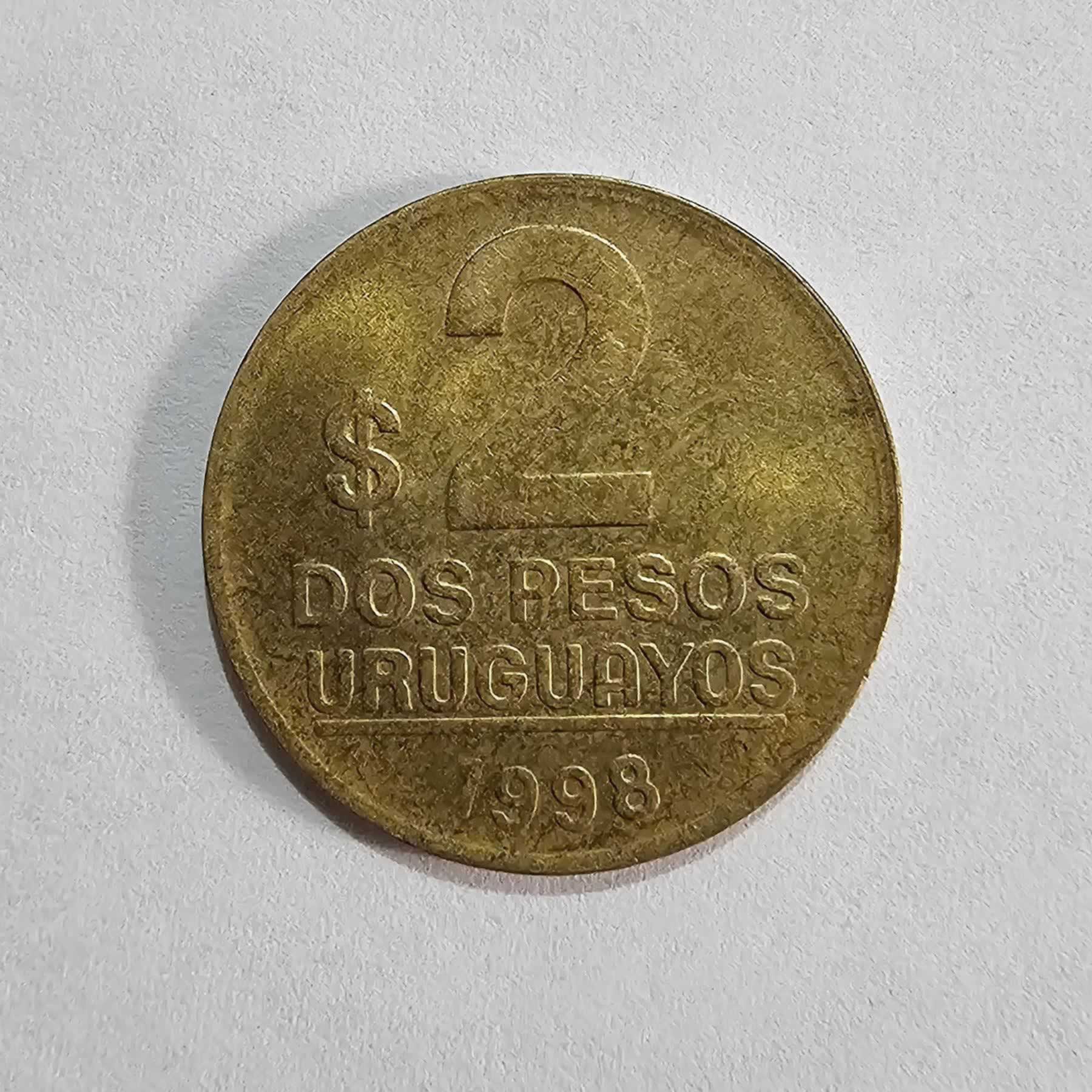 Reverso de 2 Pesos, 1998 So
