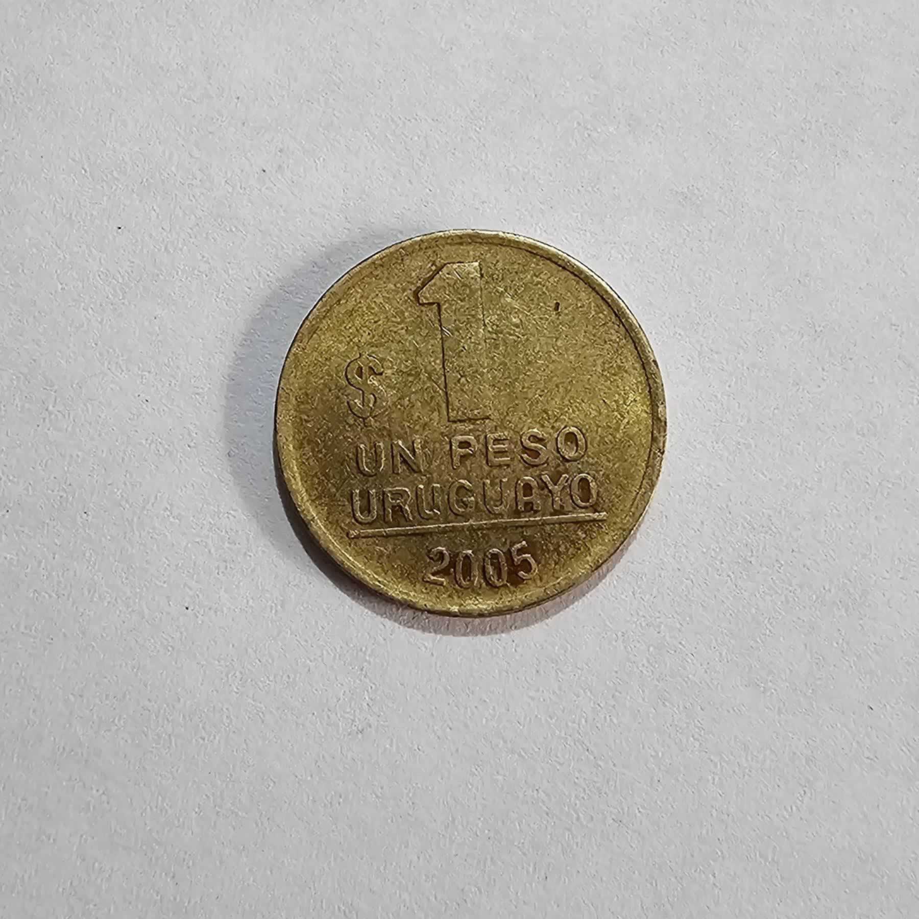 Reverso de 1 Peso, 2005 So