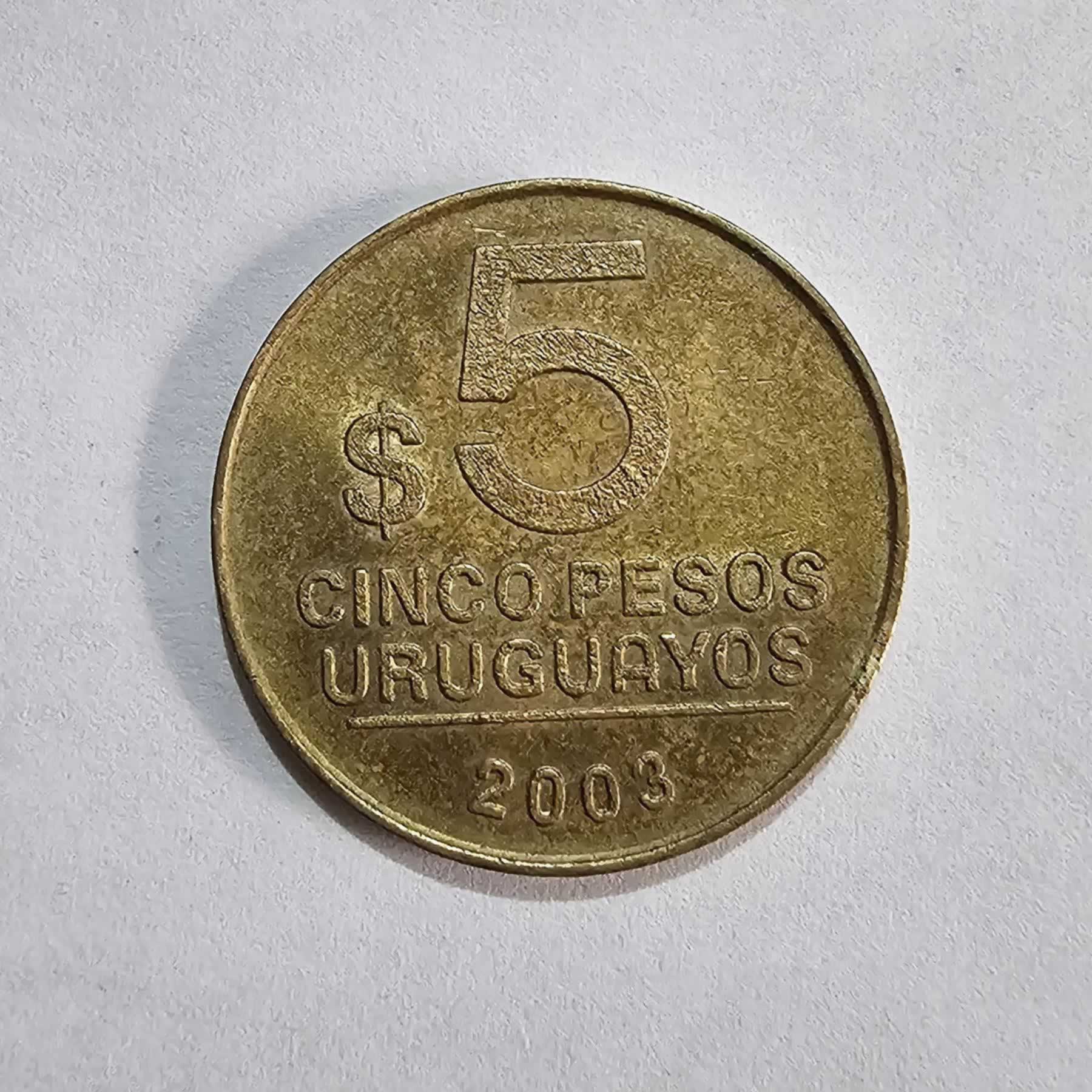 Reverso de 5 Pesos, 2003 (ba)