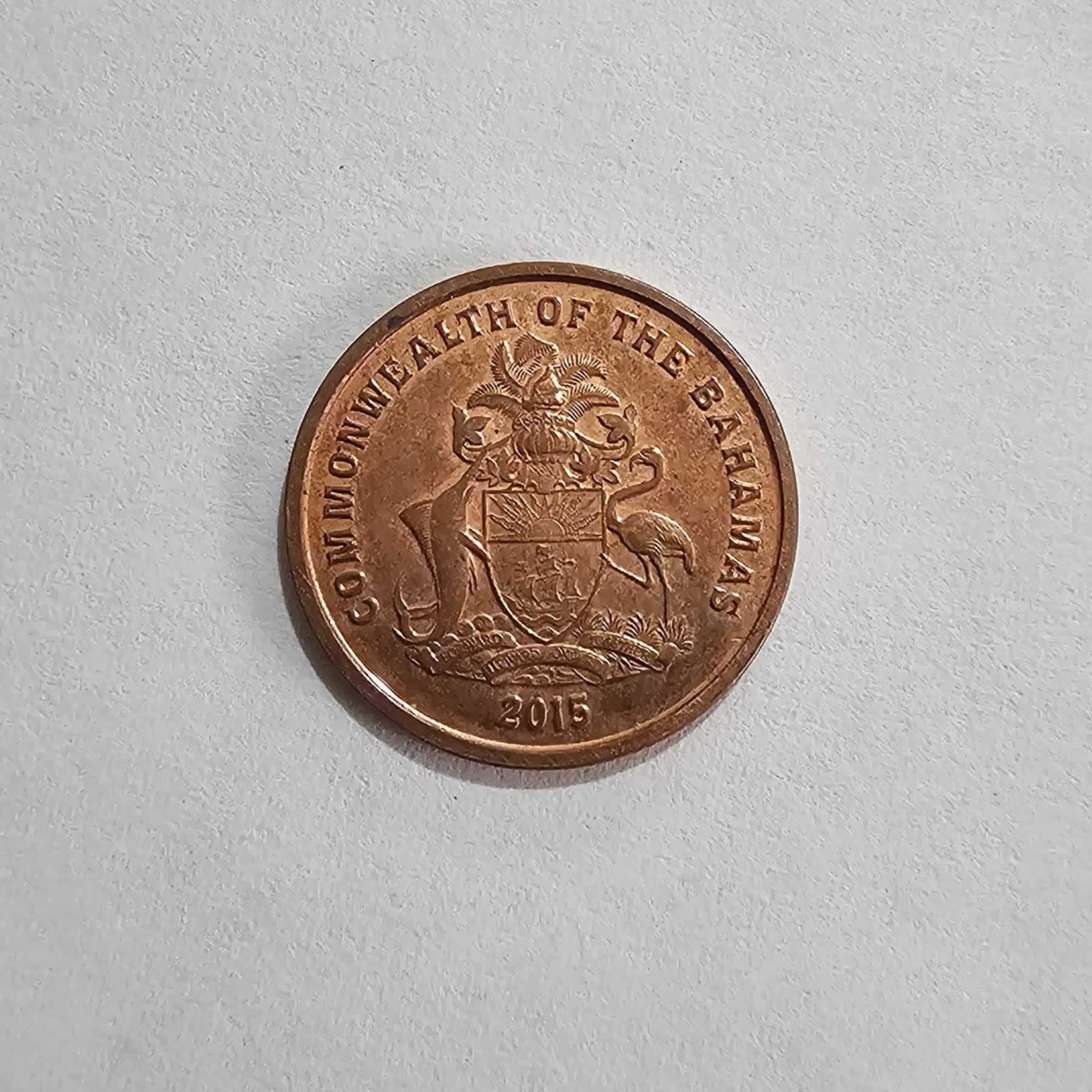 Anverso de 1 Centavo, 2015