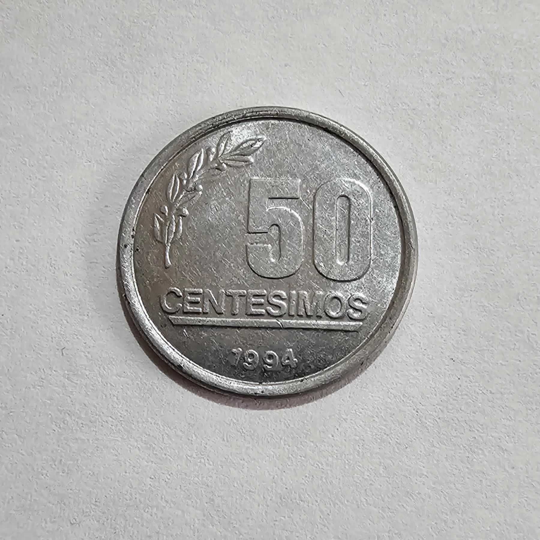 Reverso de 50 Centesimos, 1994