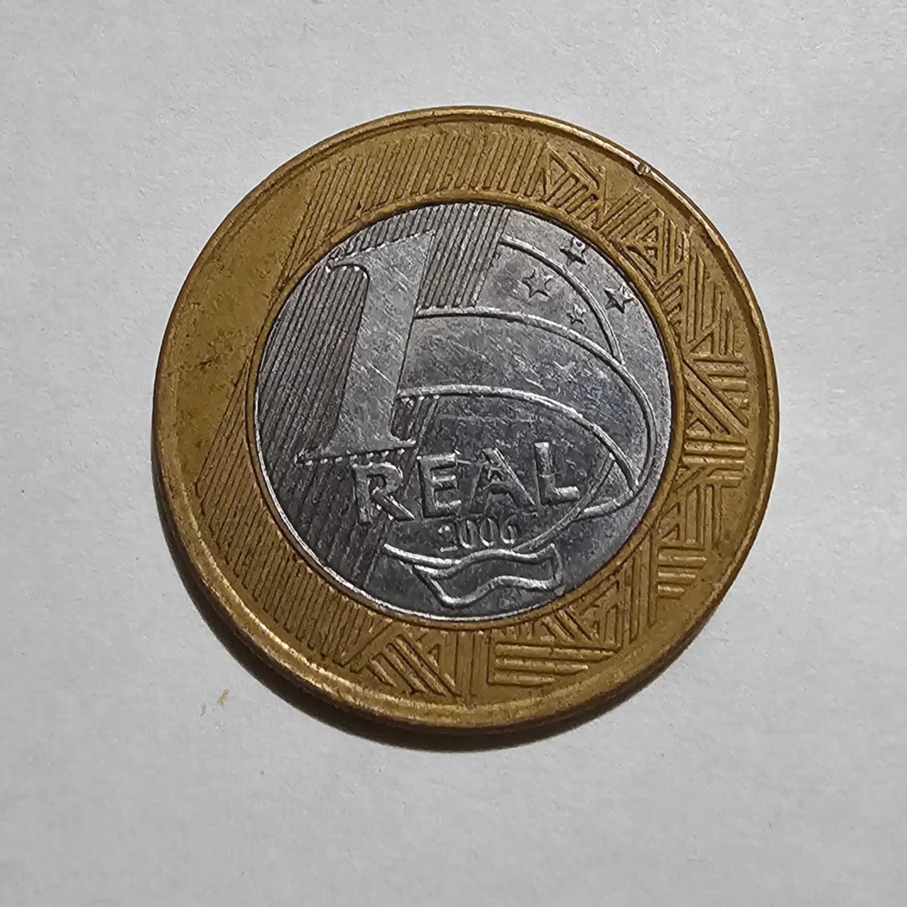 Reverso de 1 Real, 2006