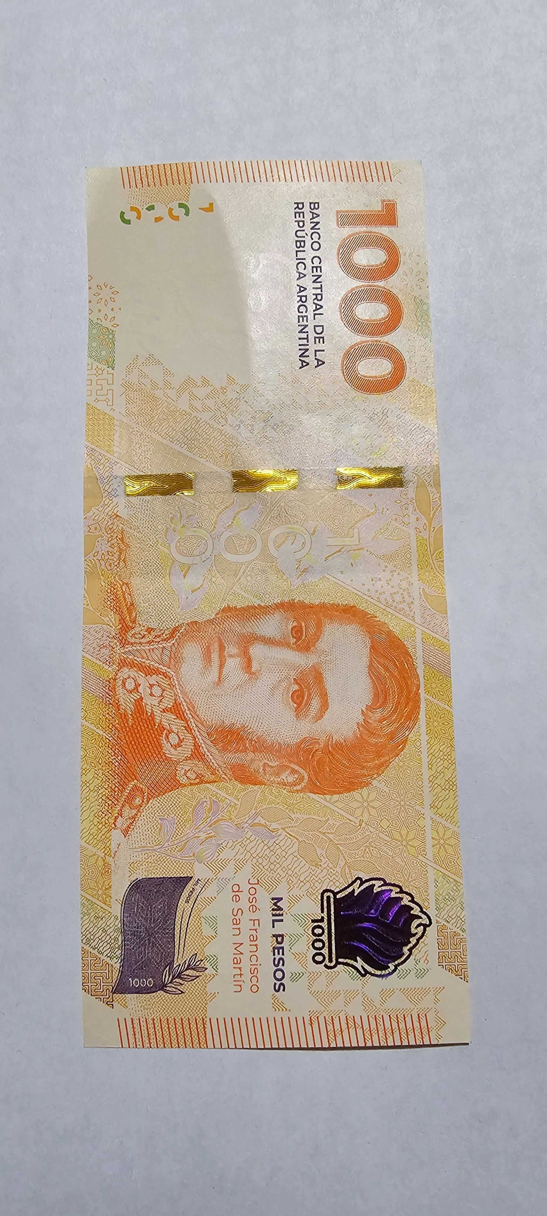 Anverso de 1000 Pesos, 2023