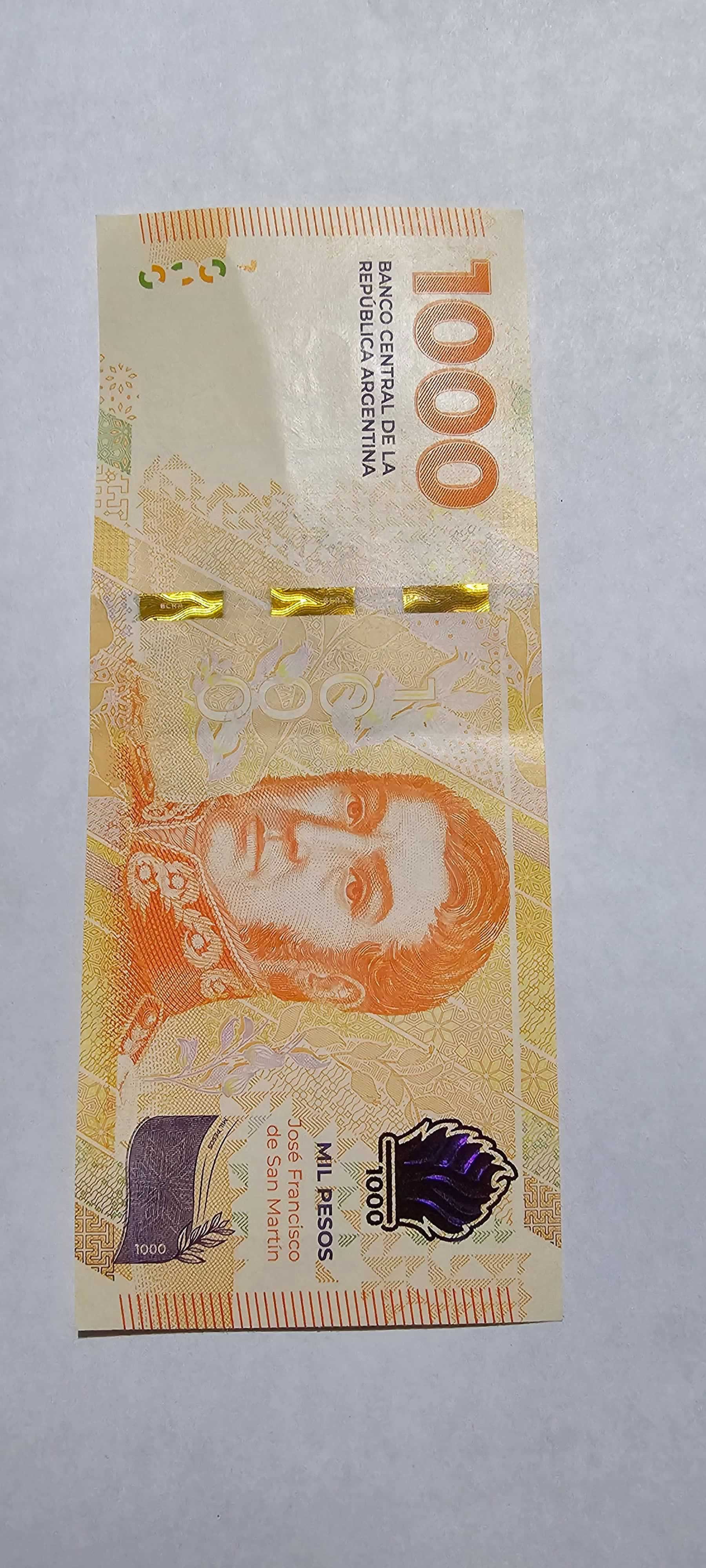 Anverso de 1000 Pesos, 2023