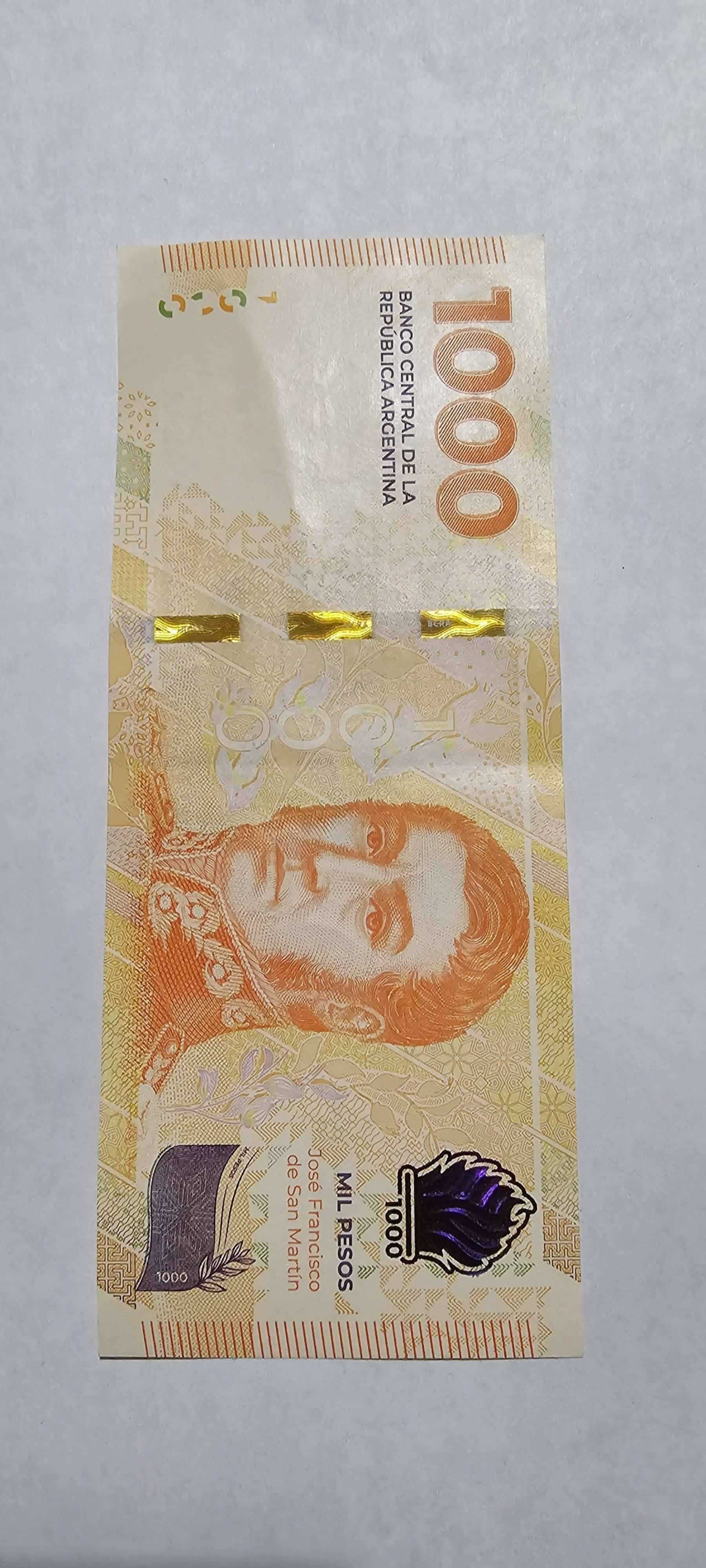 Anverso de 1000 Pesos, 2023